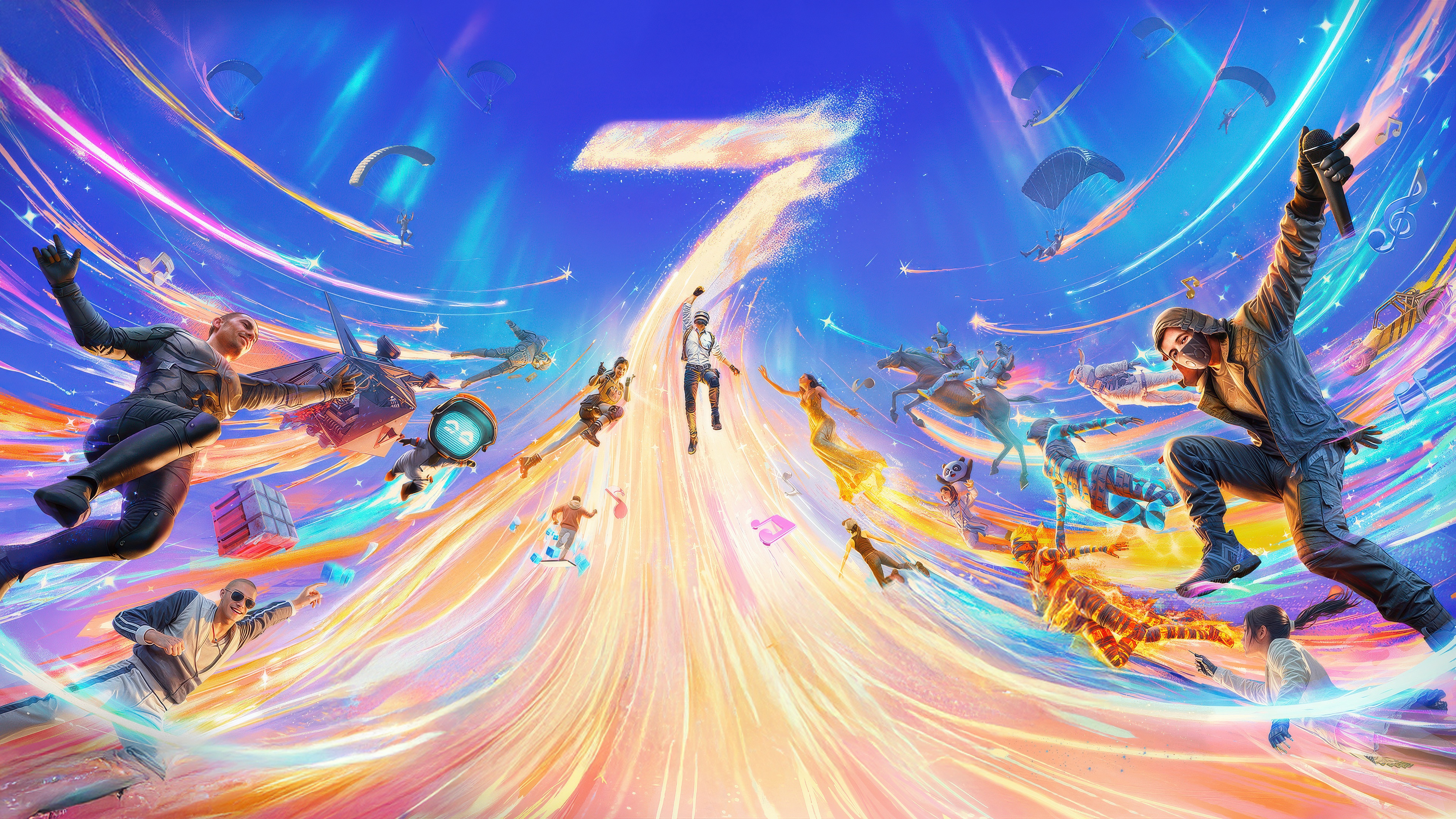 PUBG Mobile 7th Anniversary Celebration HD Wallpaper