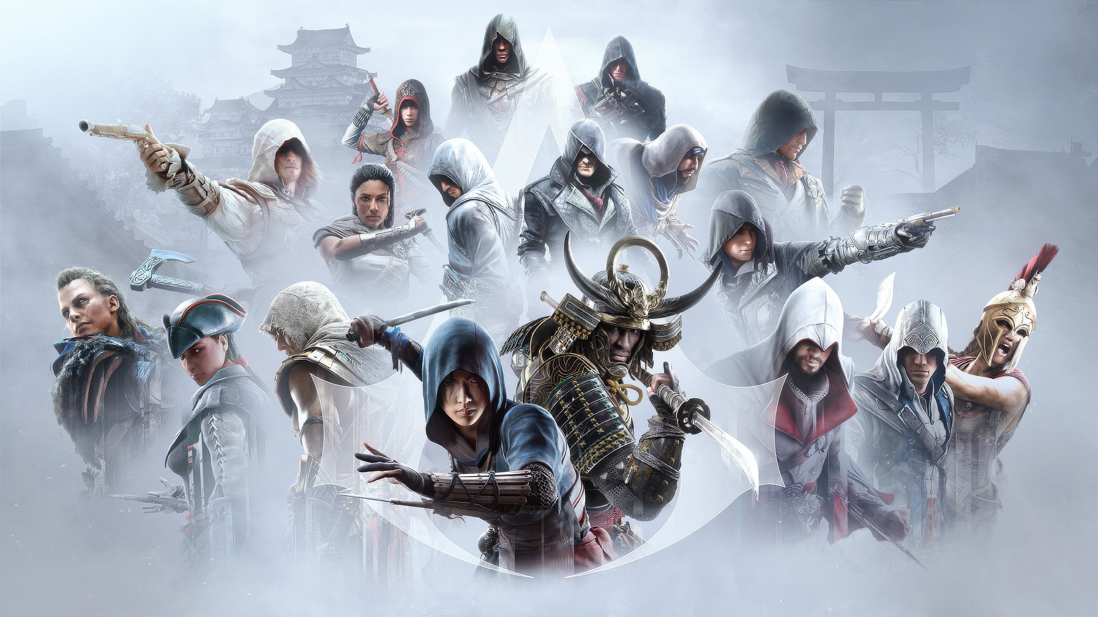 Assassin's Creed Characters Assemble HD Wallpaper