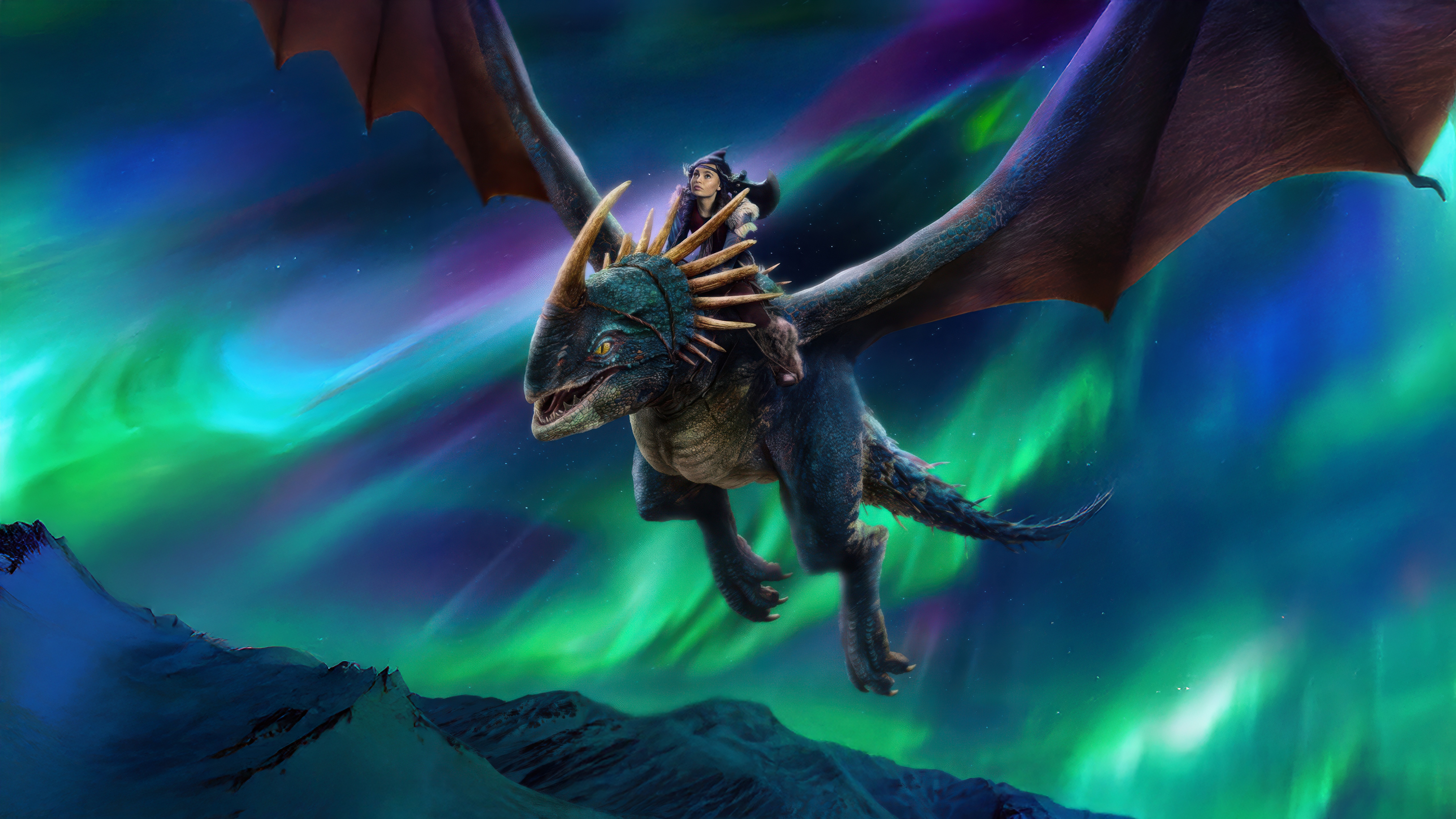 How to Train Your Dragon: Deadly Nadder Flying HD Wallpaper