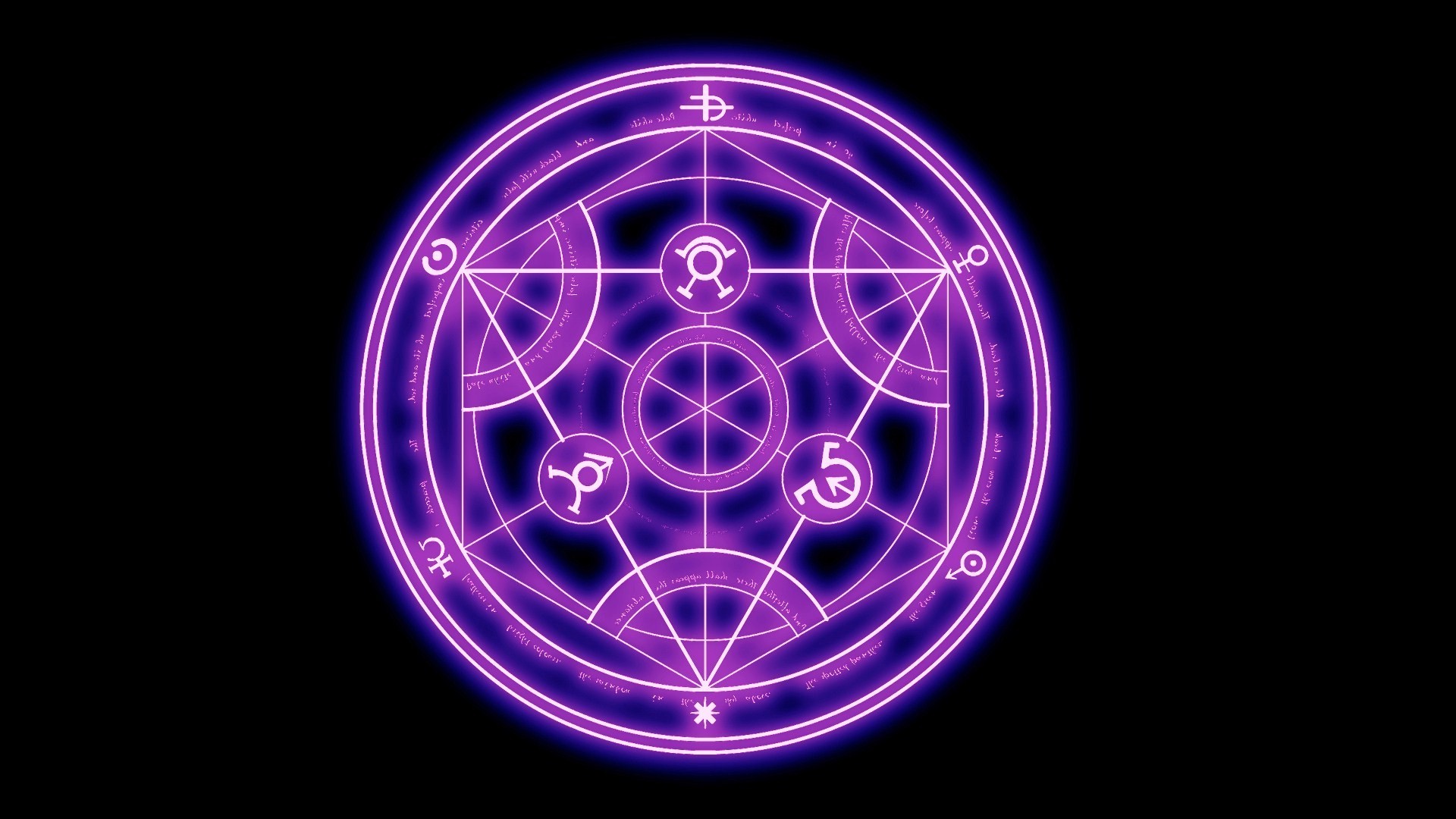 Fullmetal Alchemist Transmutation Circle HD Wallpaper