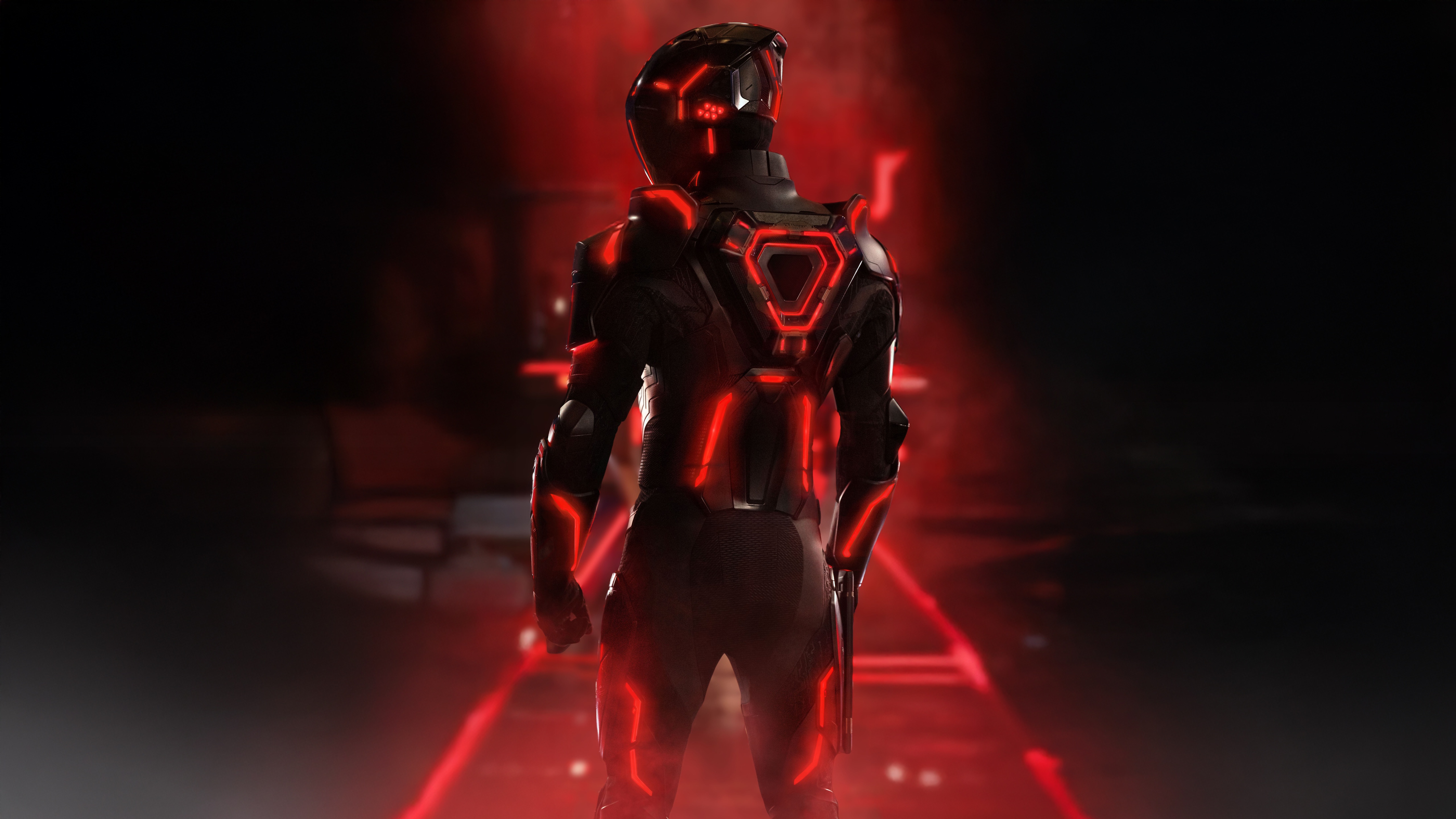 Tron Ares Movie Character HD Wallpaper