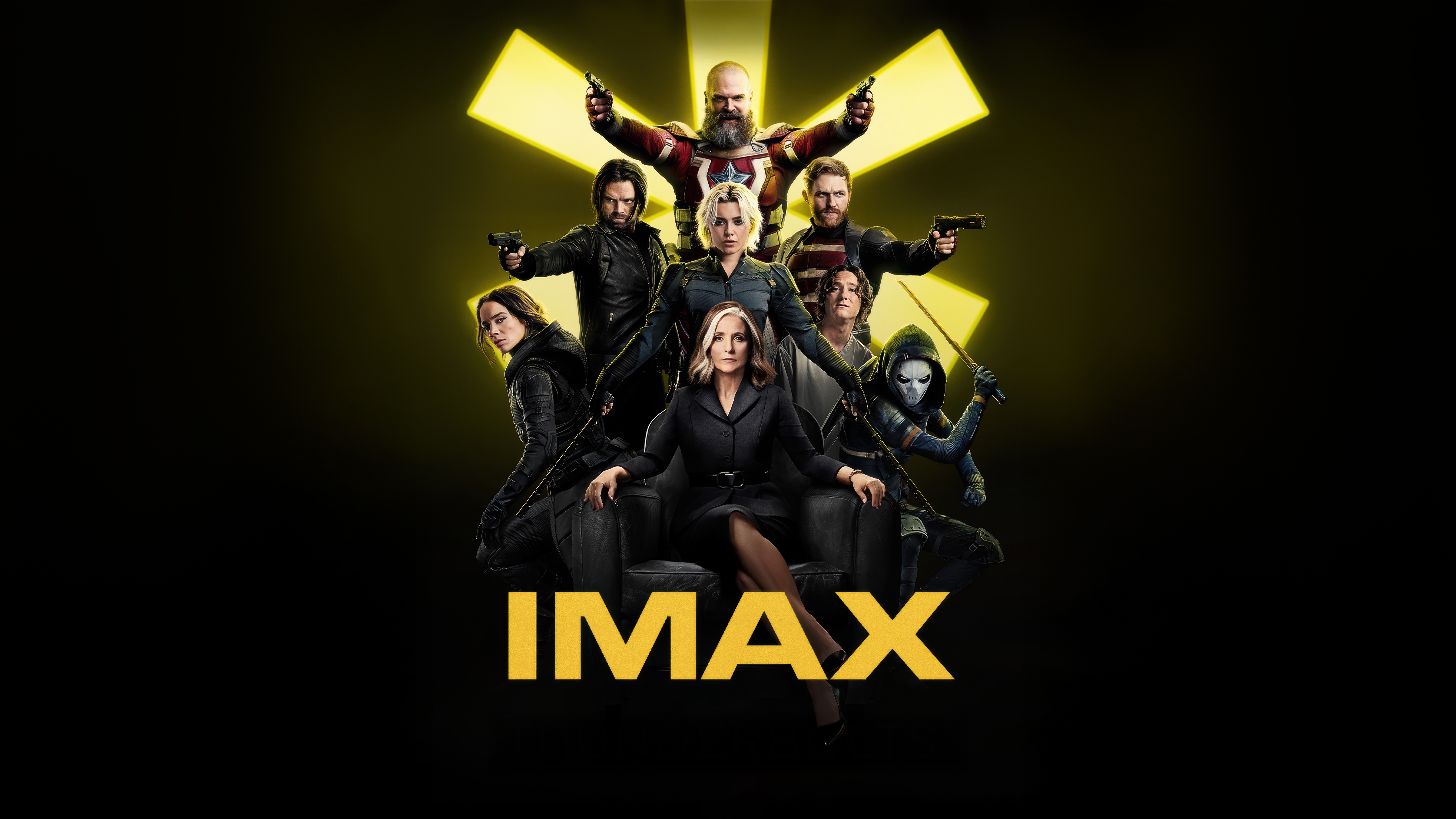 Thunderbolts IMAX Poster with Characters HD Wallpaper