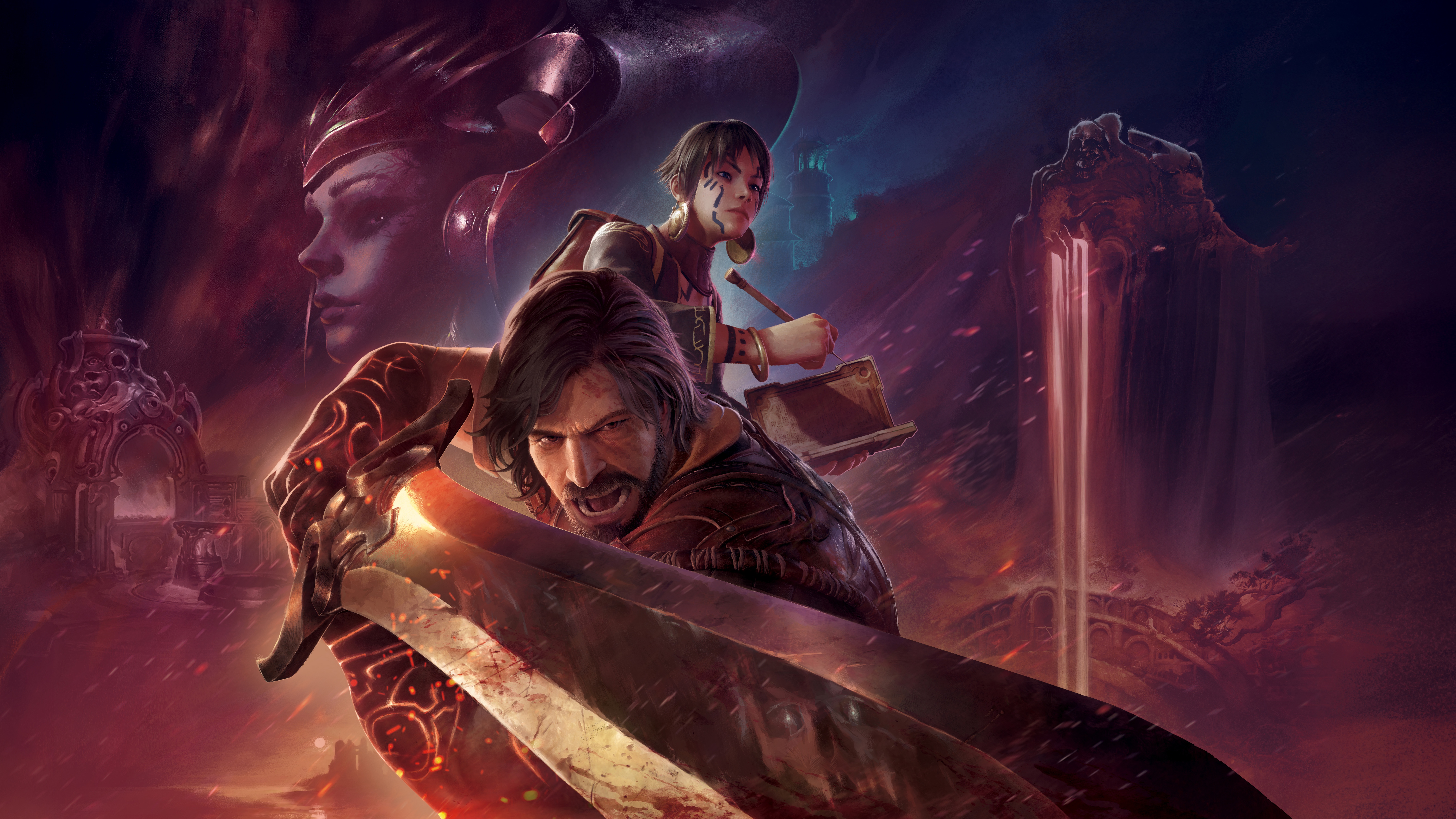 Blades Of Fire HD Wallpaper