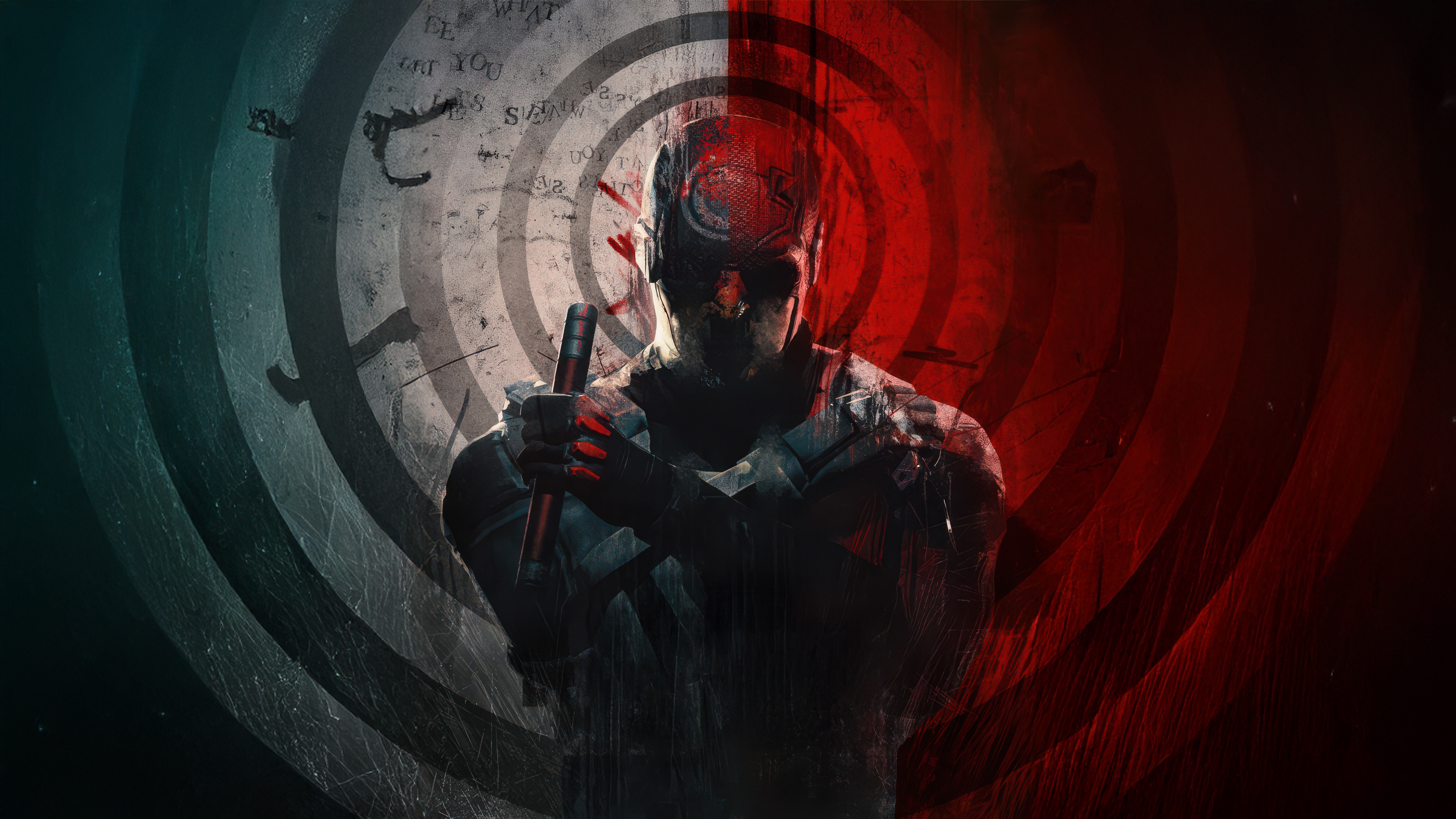 Daredevil with Billy Clubs HD Wallpaper