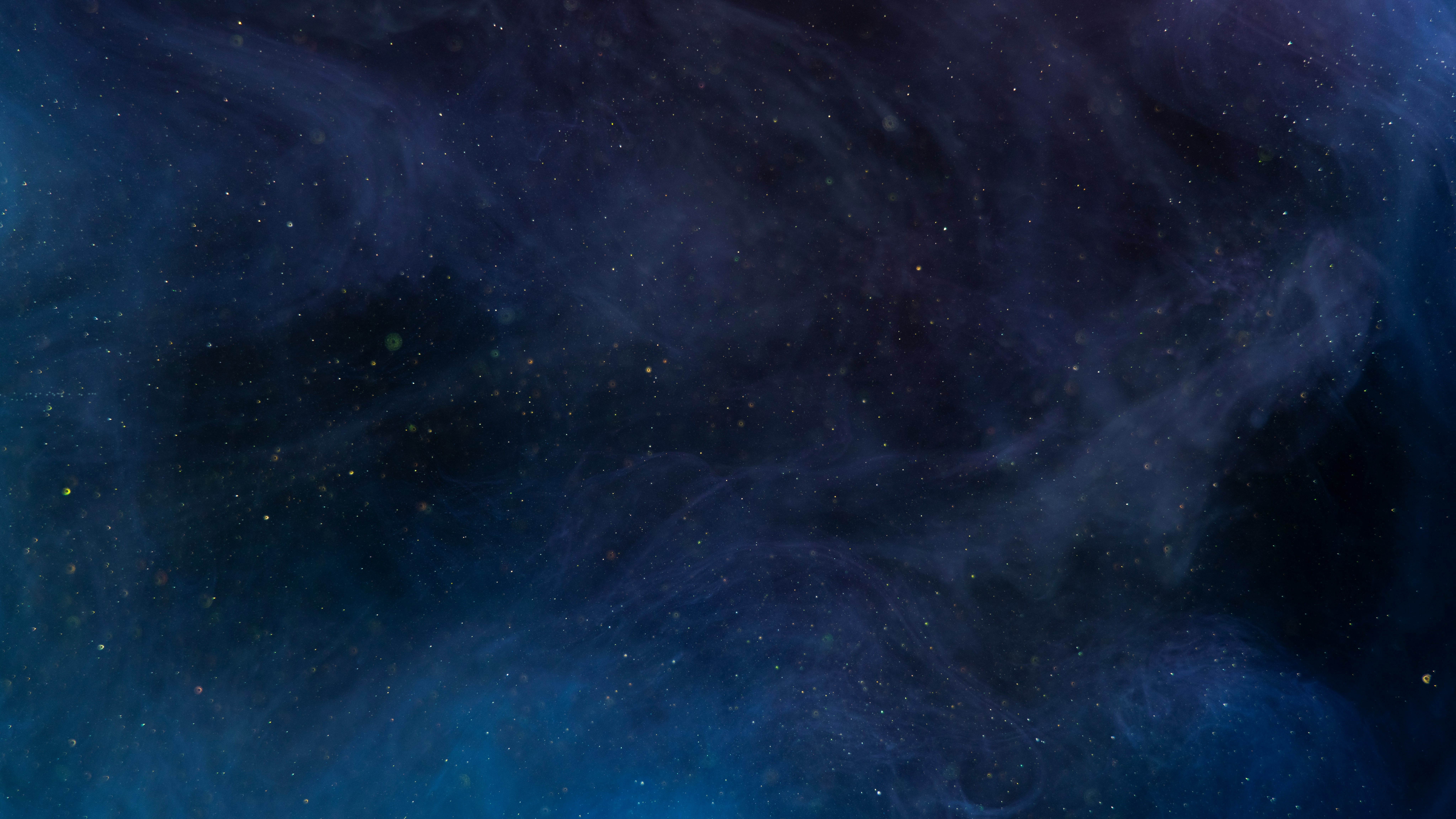 Abstract starry night pattern with blue and purple smoke HD Wallpaper