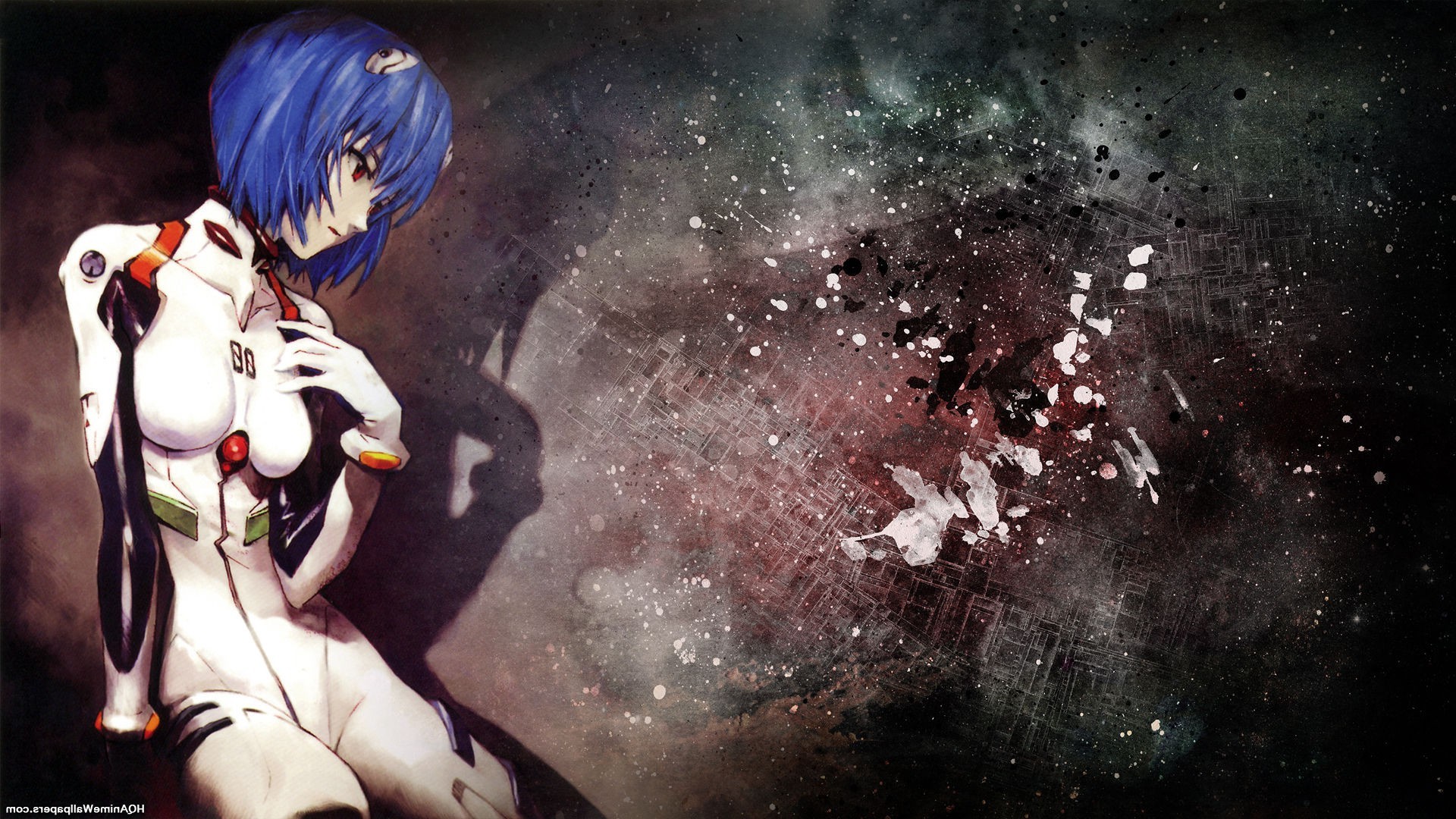 Rei Ayanami from Neon Genesis Evangelion HD Wallpaper