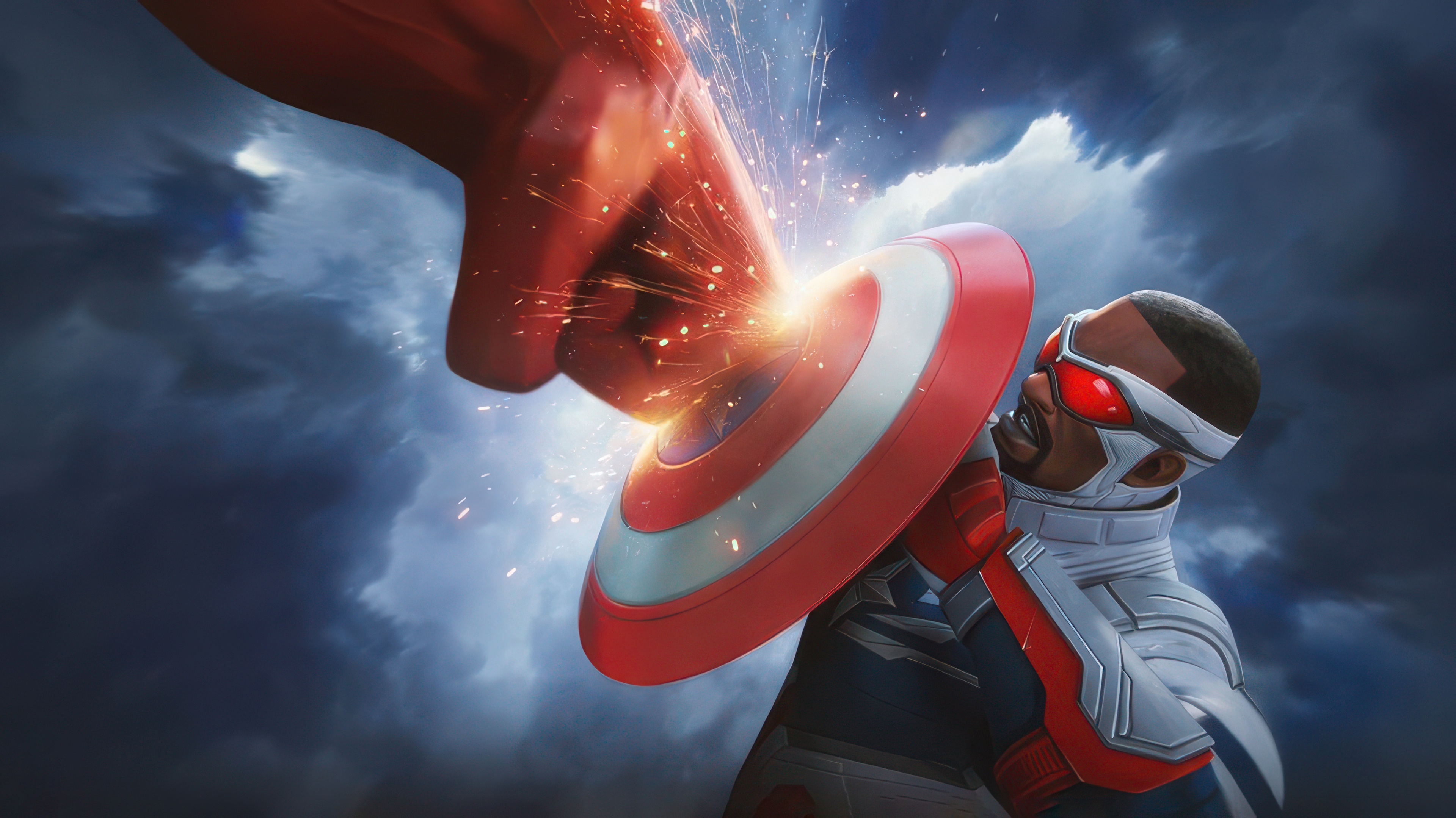 Captain America Brave New World Contest Of Champions HD Wallpaper