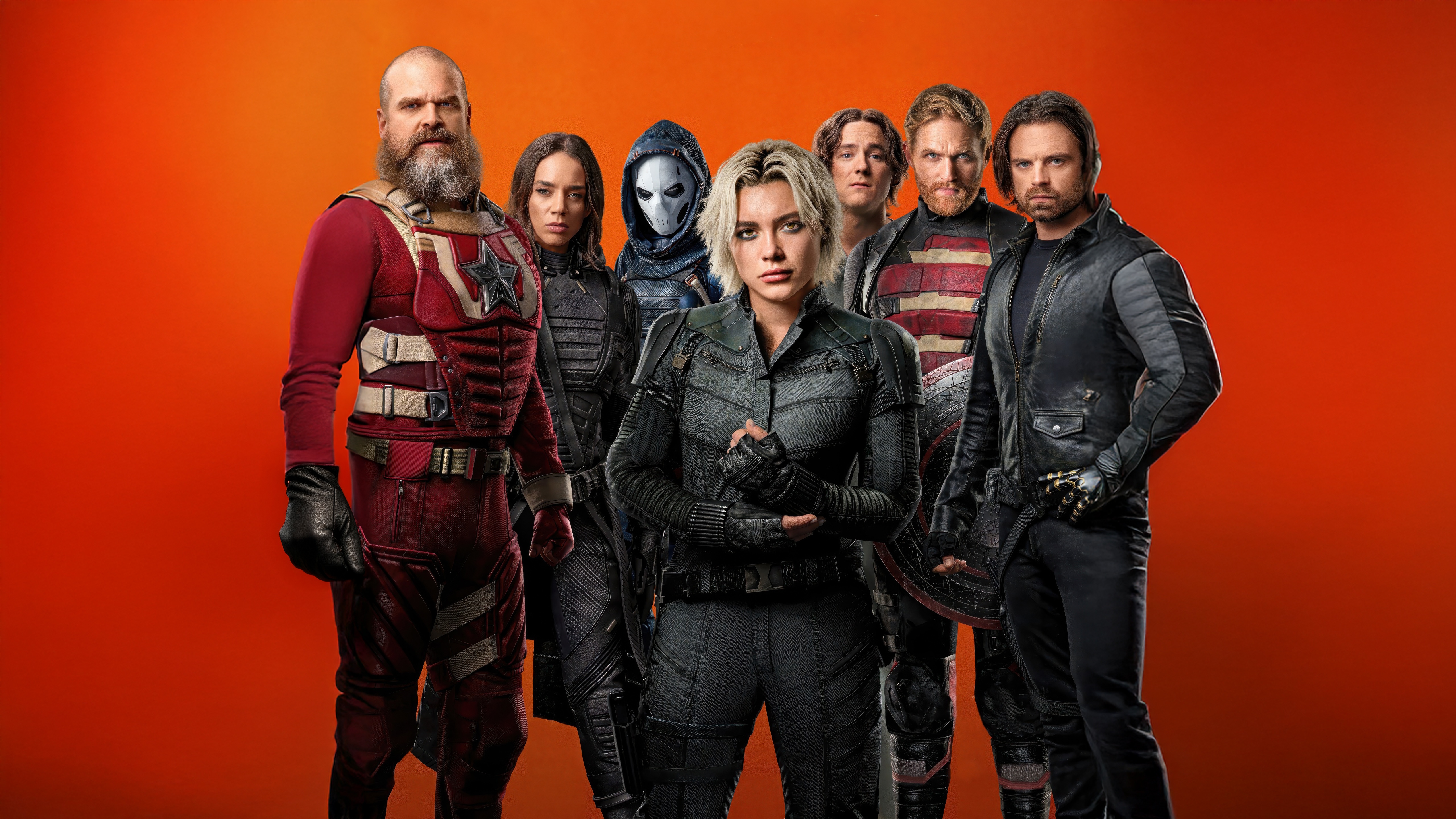 Marvel Thunderbolts Movie Cast HD Wallpaper
