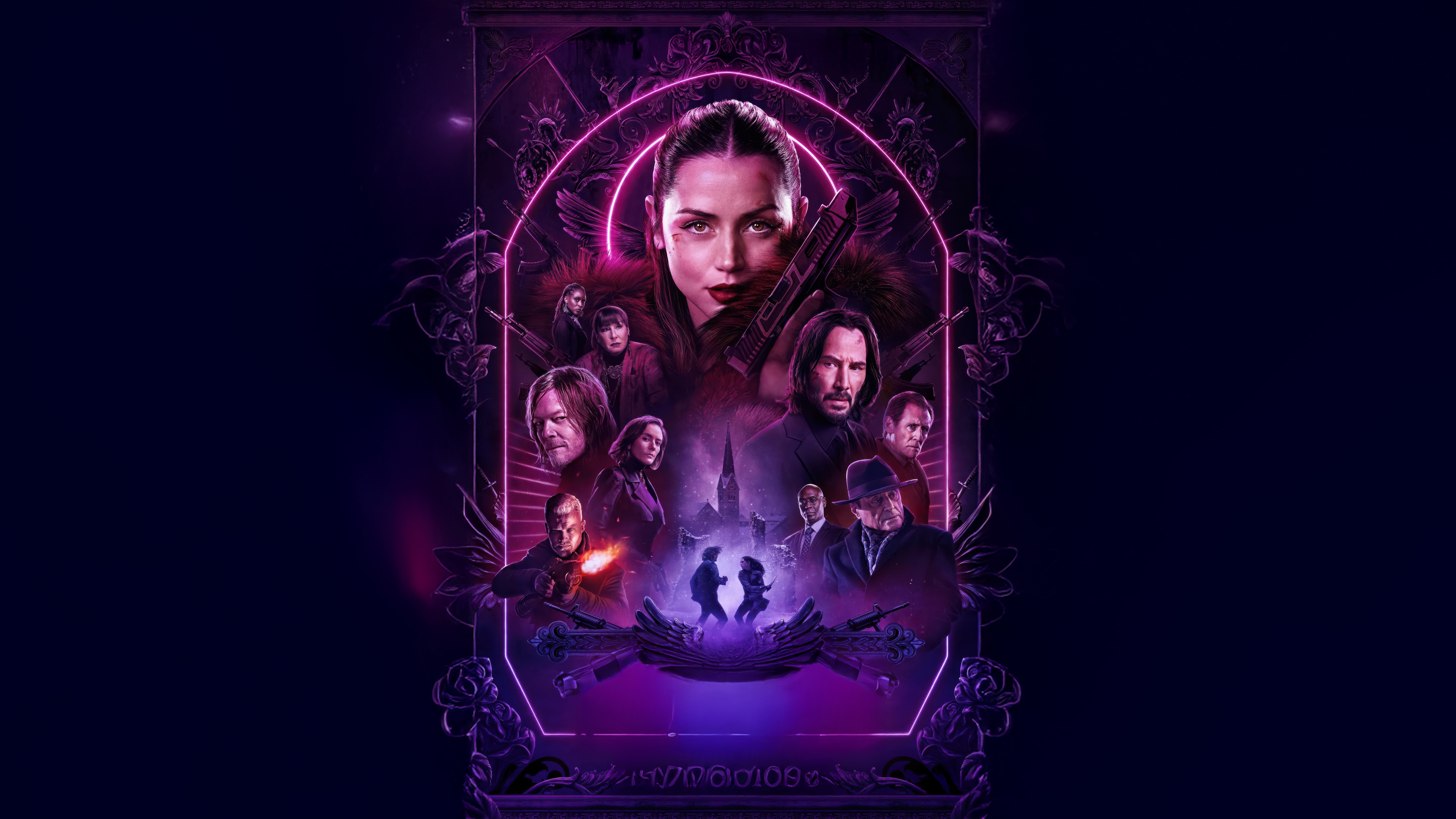 Ballerina 2025 Movie Poster HD Wallpaper