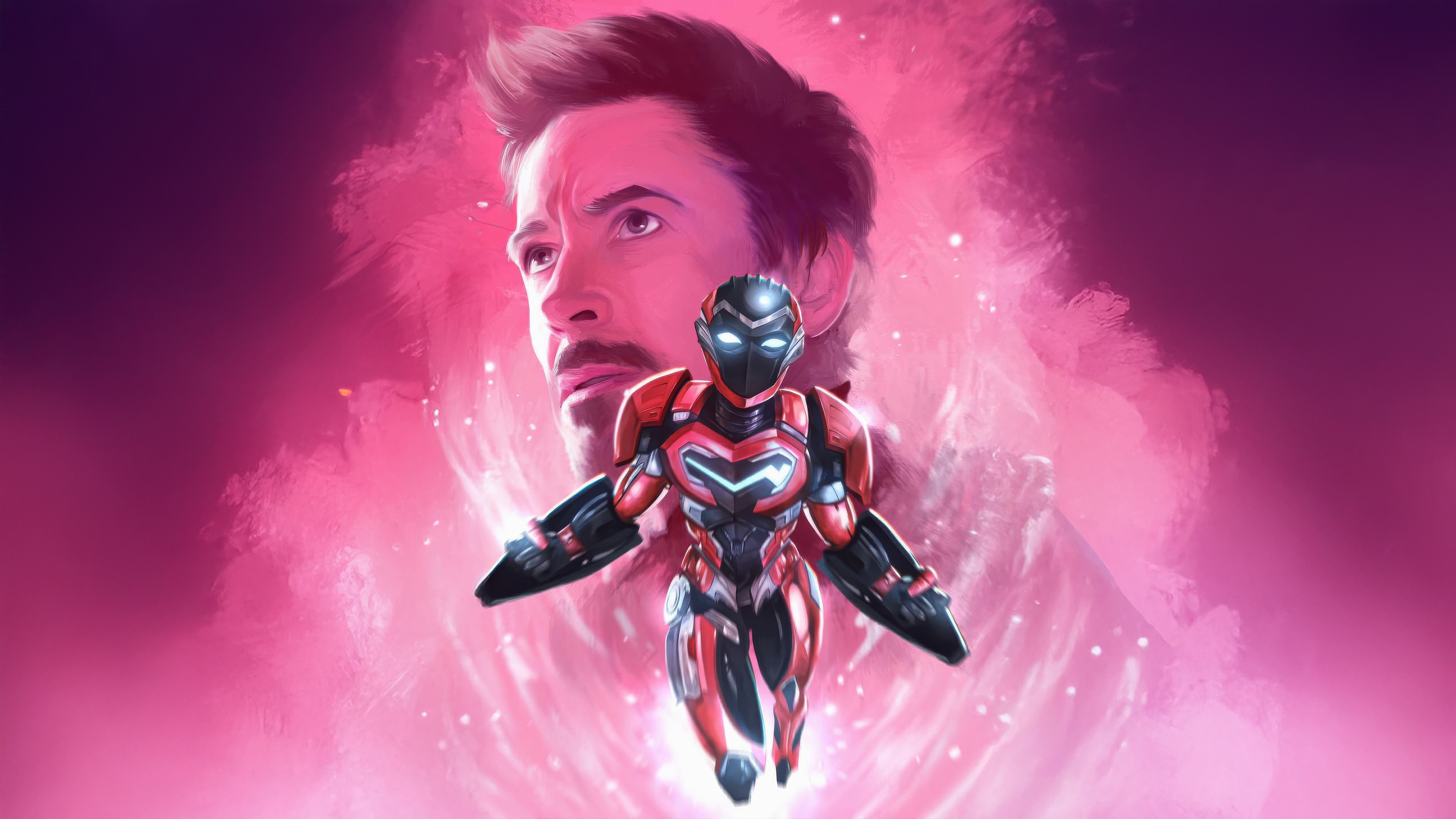 Iron Man The Heart Shaped Hero HD Wallpaper