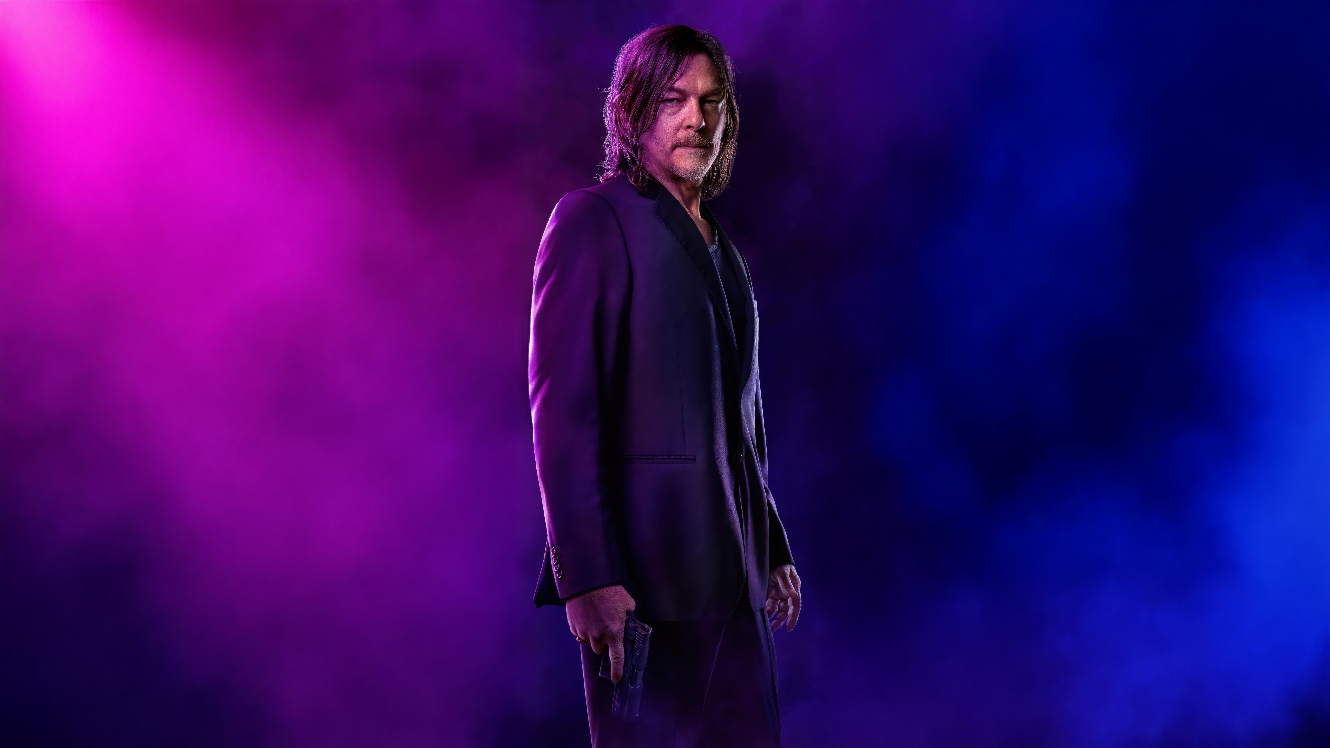 Norman Reedus in Ballerina HD Wallpaper