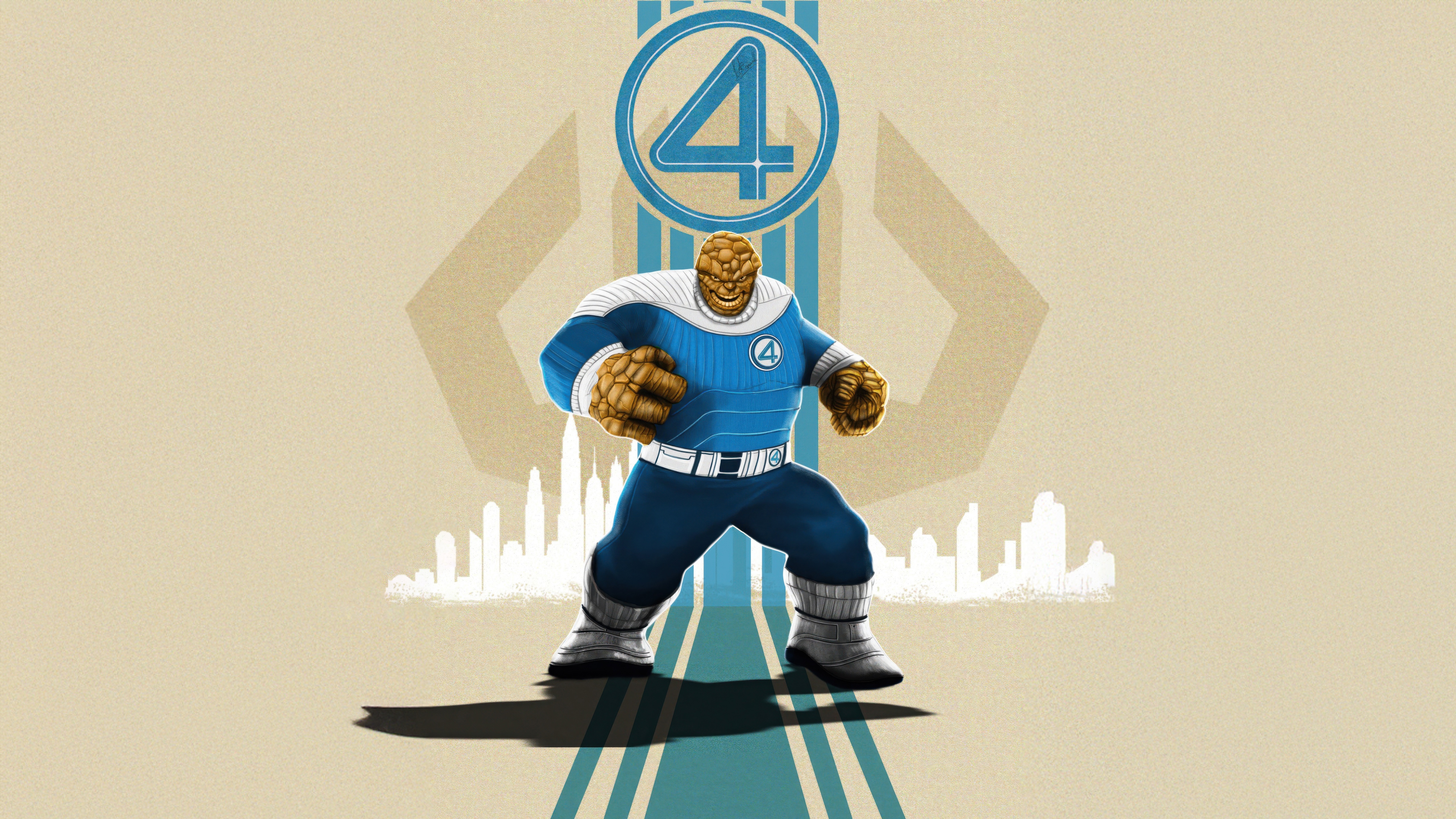 The Thing from The Fantastic Four HD Wallpaper