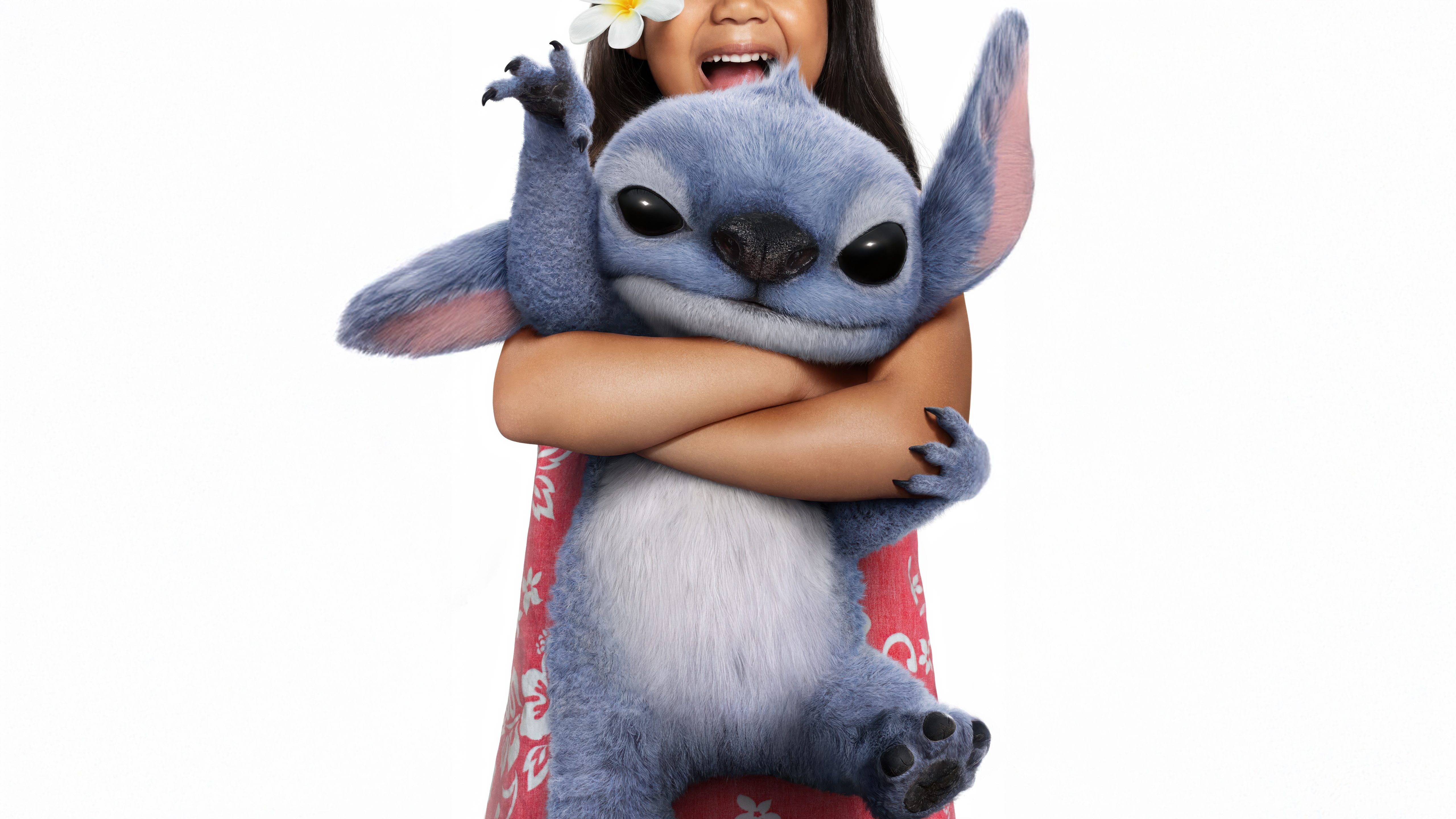 Lilo and Stitch hugging HD Wallpaper