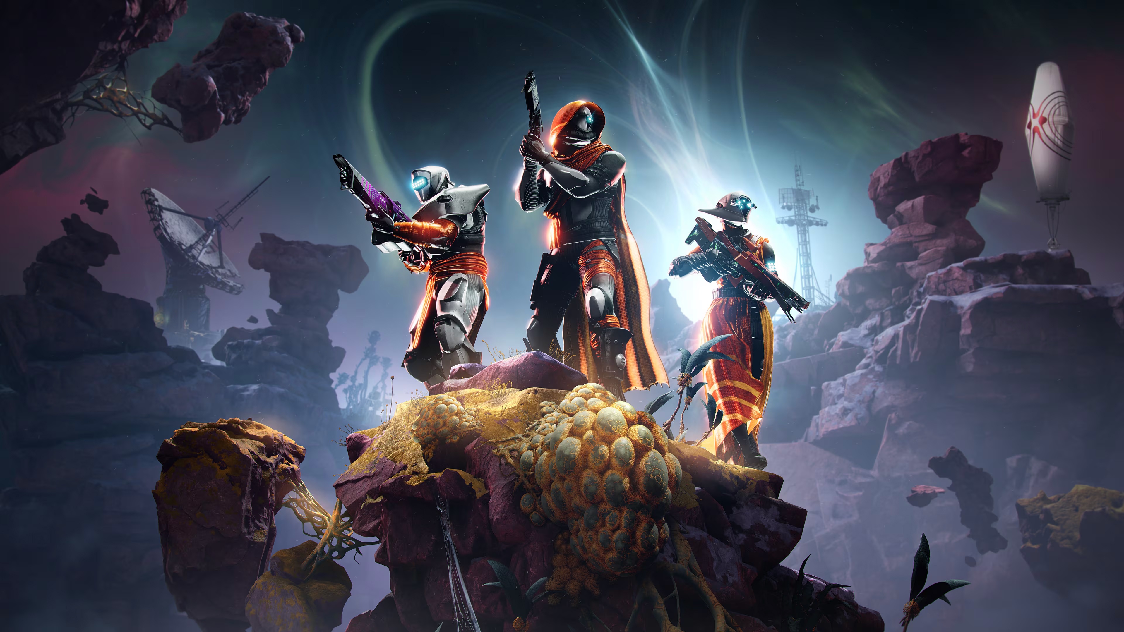 Destiny 2 Year Of Prophecy Characters HD Wallpaper