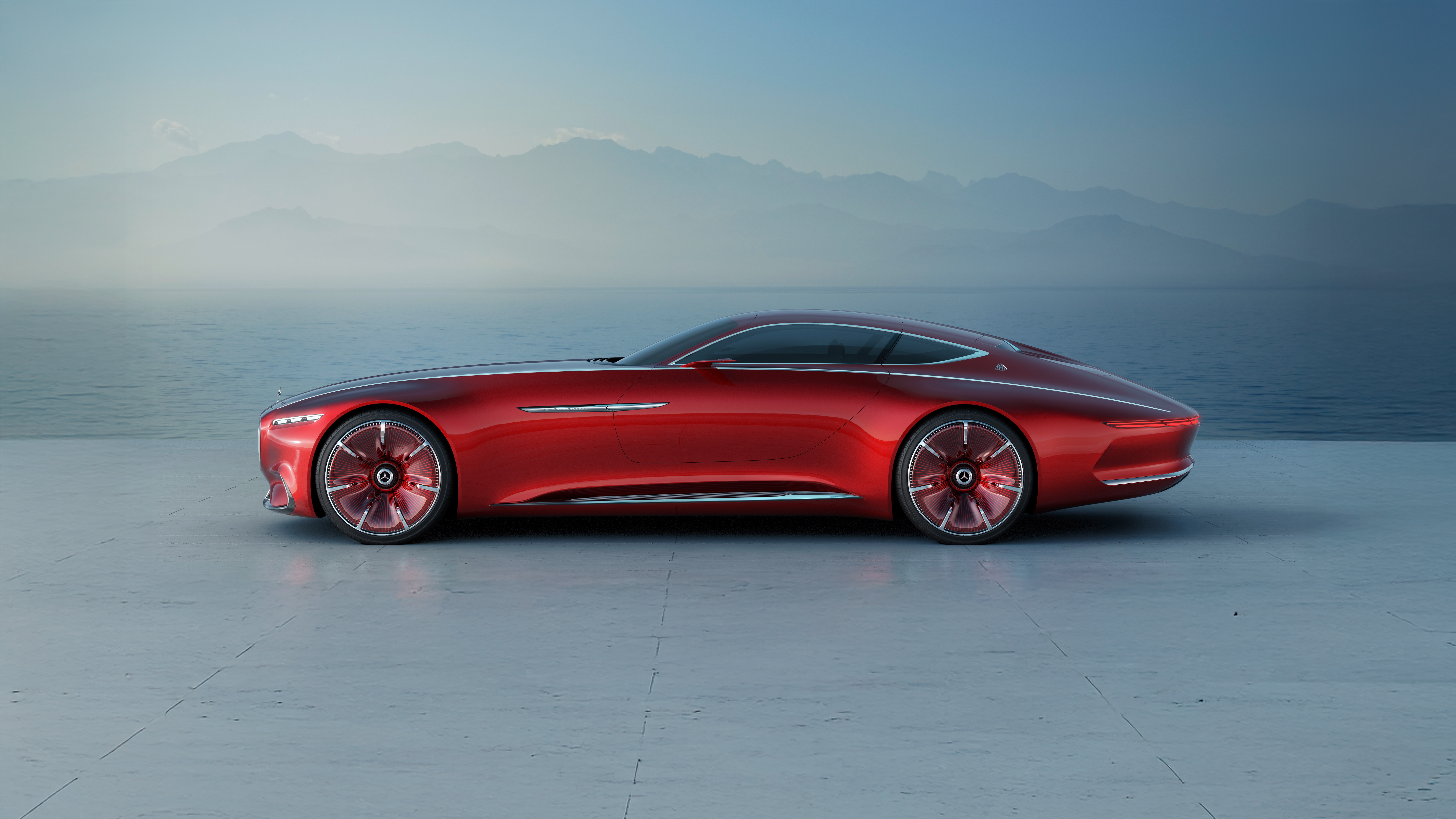 Vision Mercedes-Maybach 6 Concept Car HD Wallpaper
