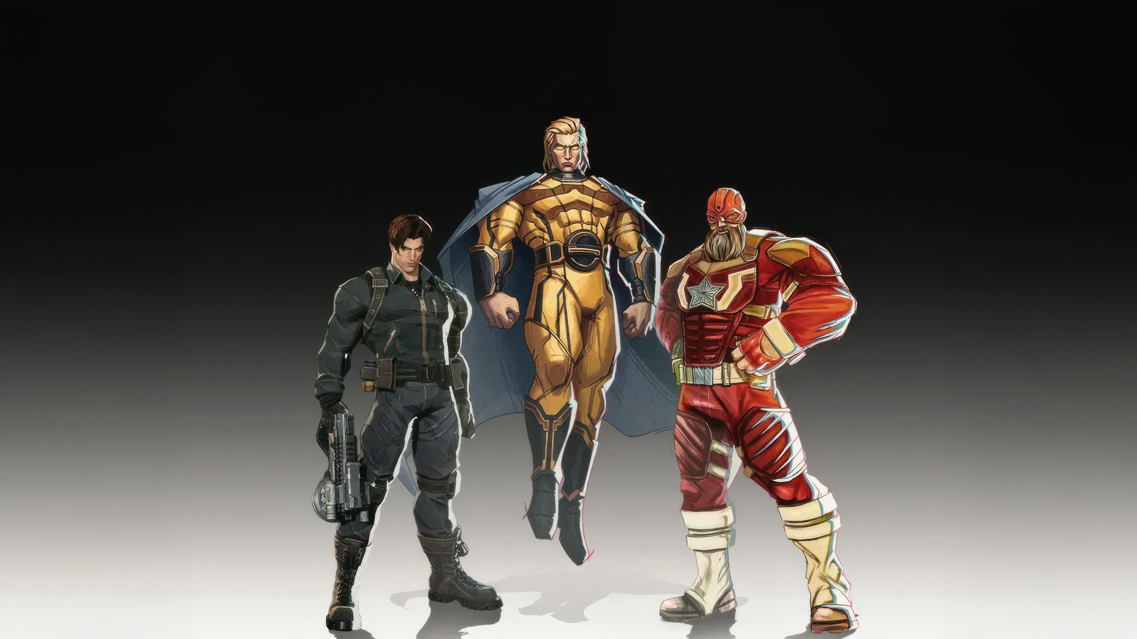 Marvel Rivals X Thunderbolts characters HD Wallpaper