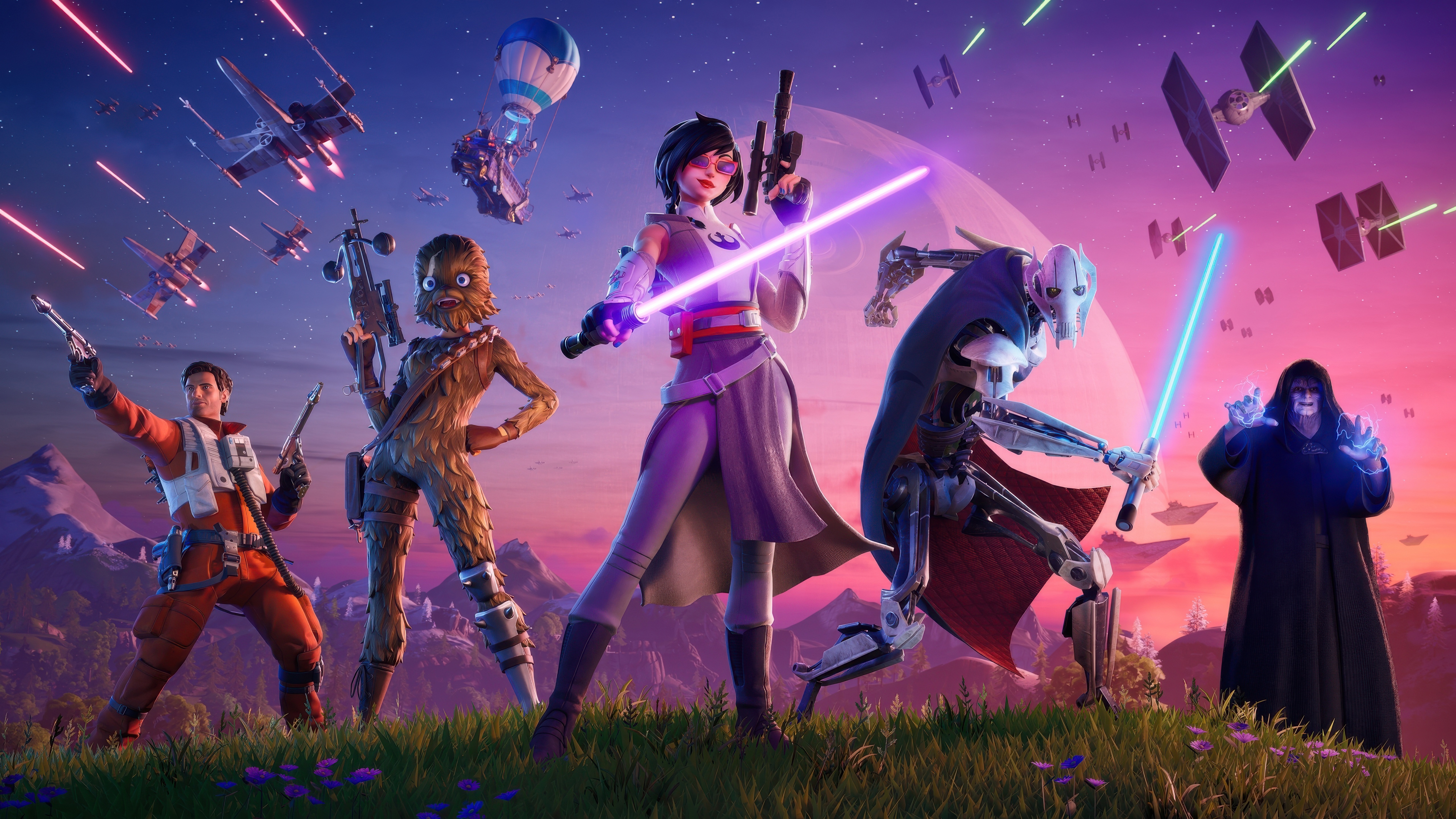 Fortnite Star Wars Galactic Battle Royale HD Wallpaper