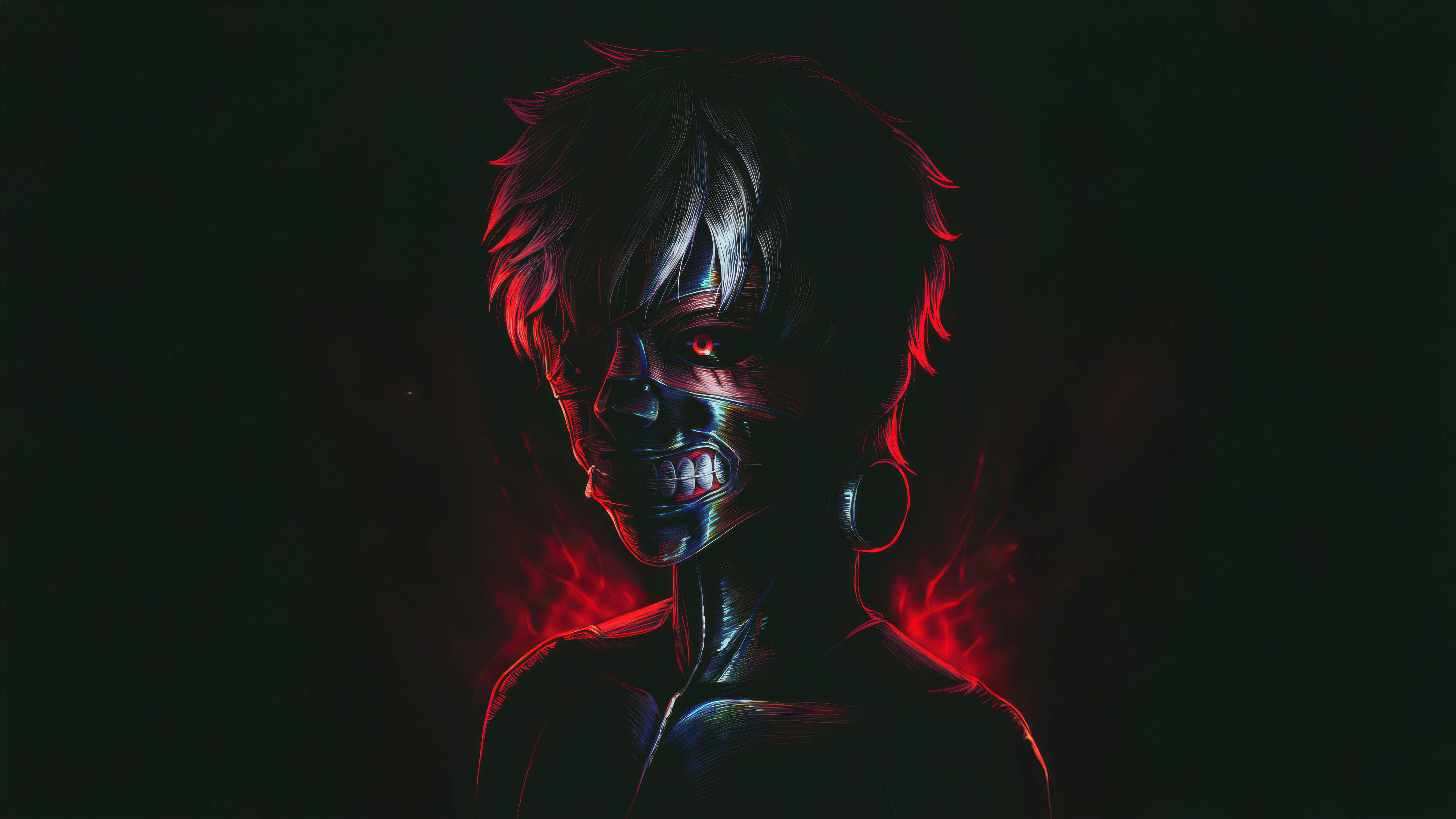 Tokyo Ghoul The One Eyed King HD Wallpaper