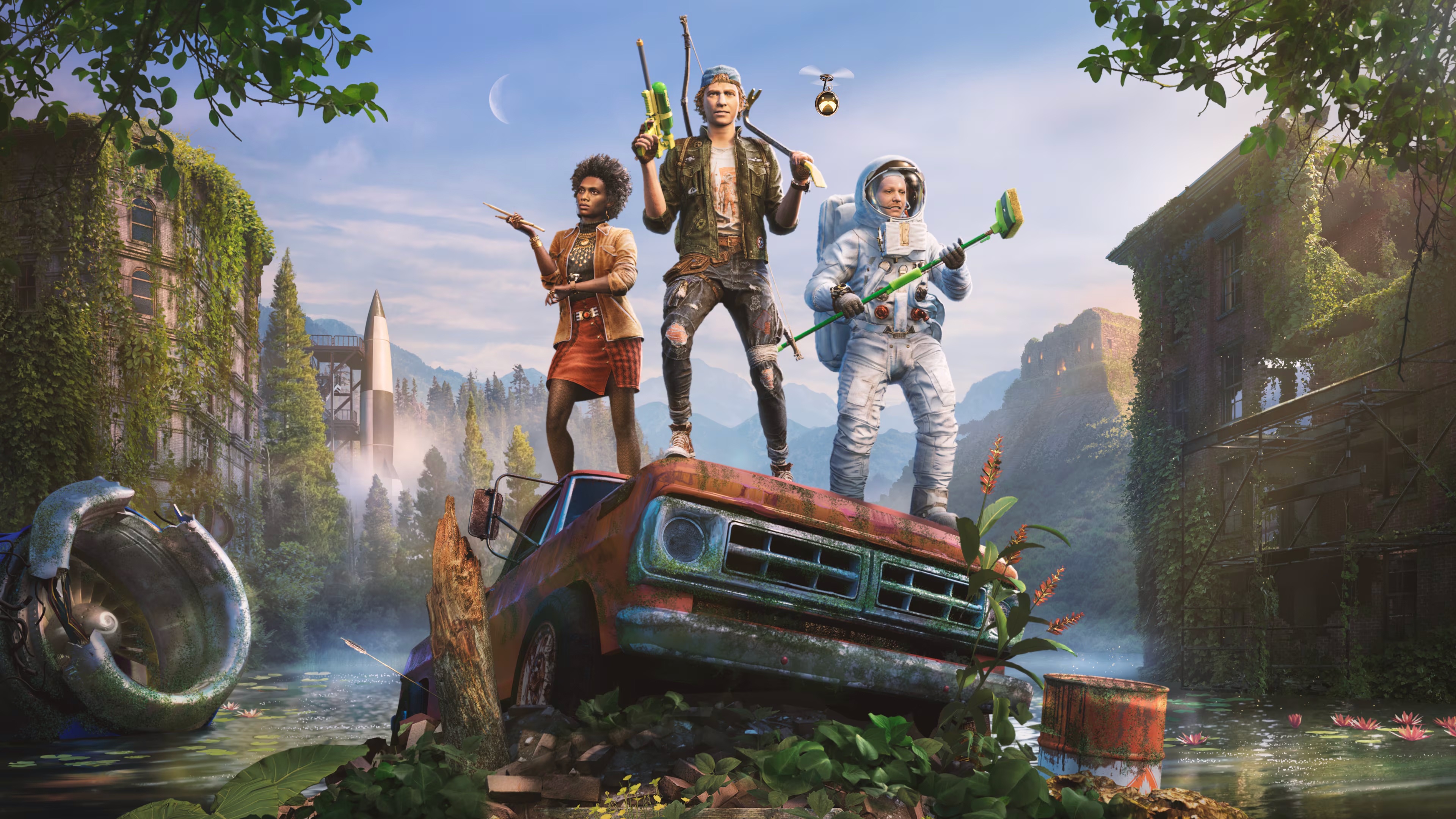Wanderer The Fragments Of Fate Characters on a Truck HD Wallpaper
