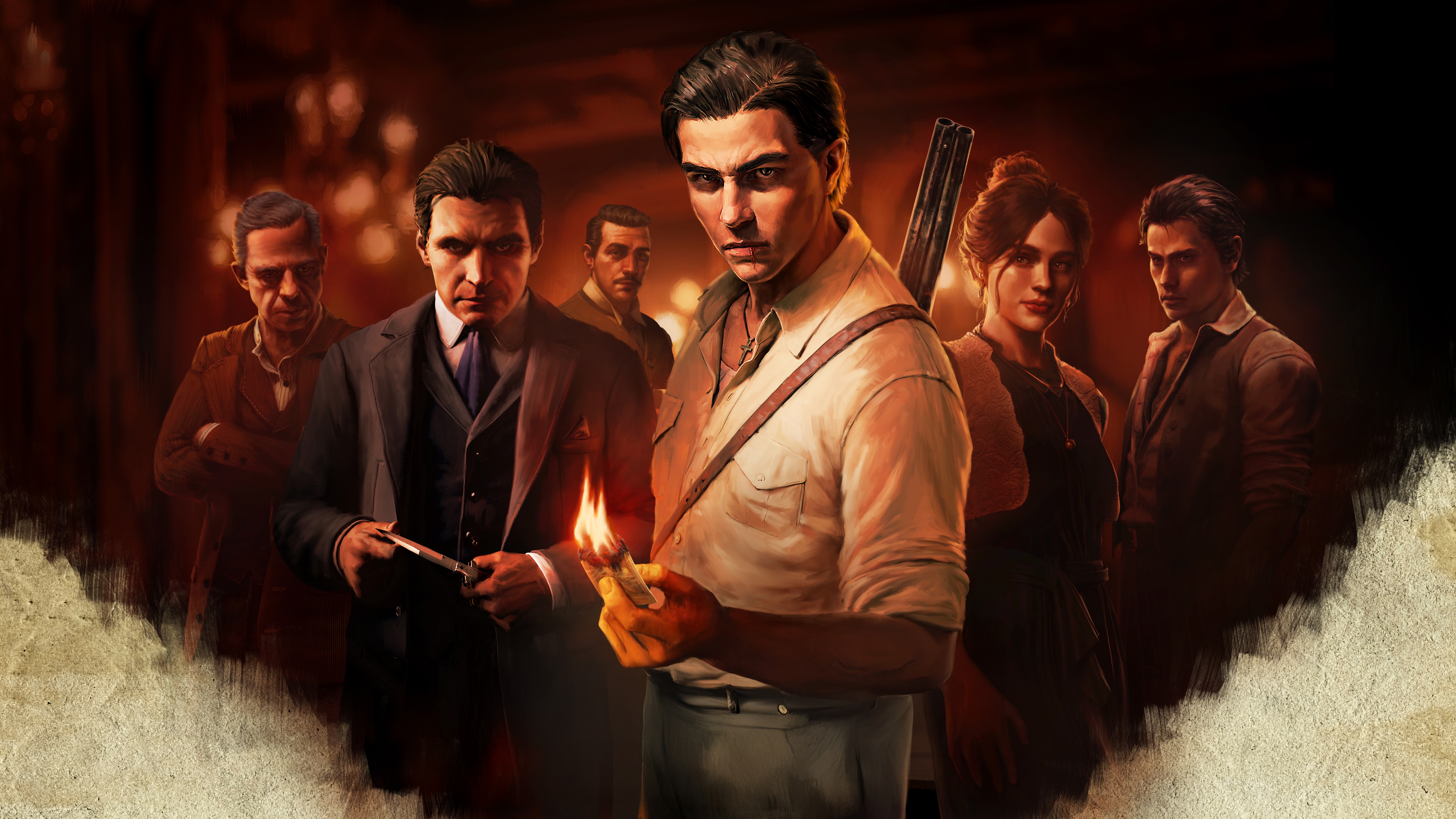 Mafia The Old Country Characters HD Wallpaper