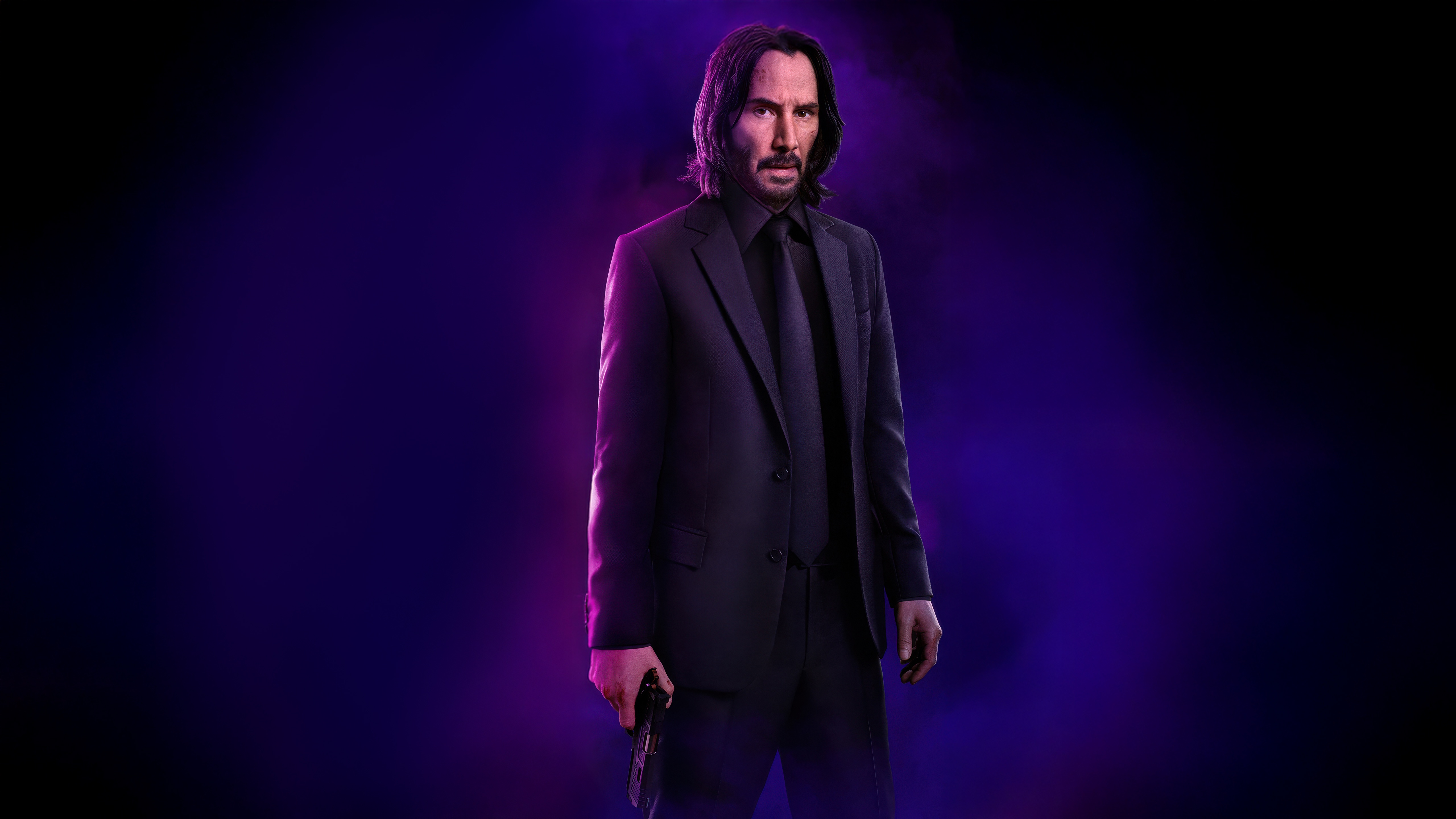 Keanu Reeves as John Wick HD Wallpaper