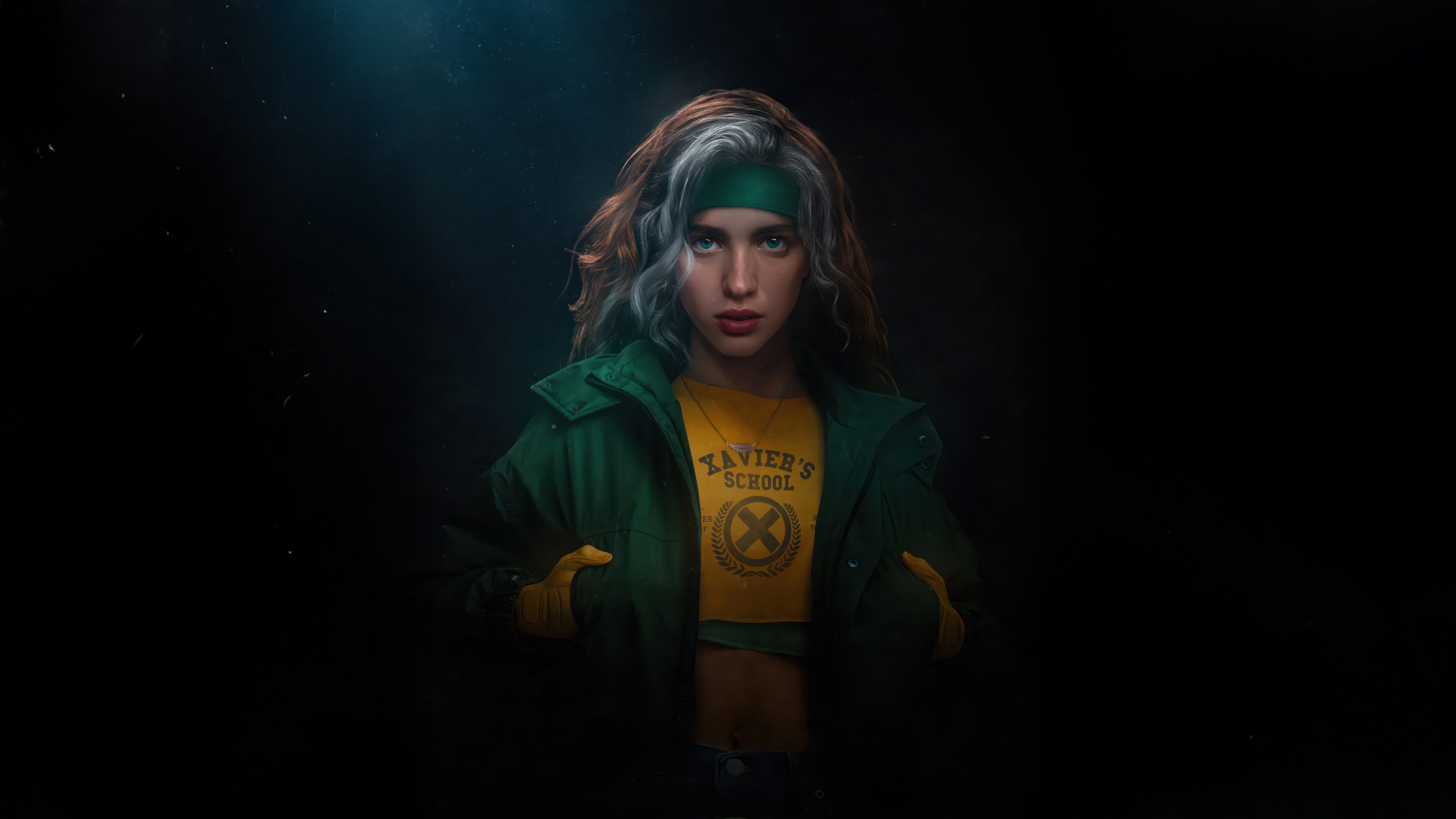 Margaret Qualley as Rogue from X-Men HD Wallpaper