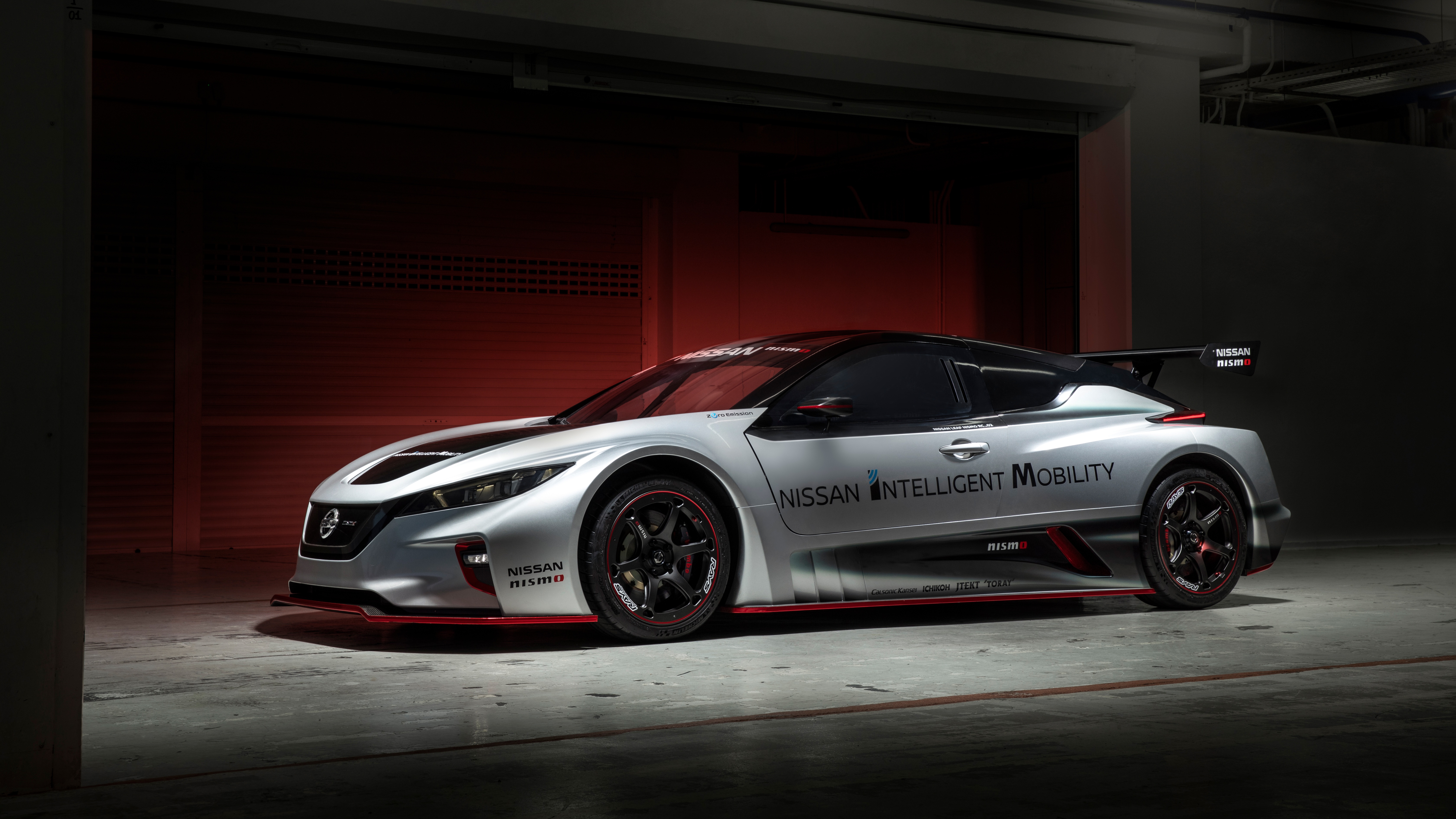 Nissan Leaf Nismo RC race car HD Wallpaper