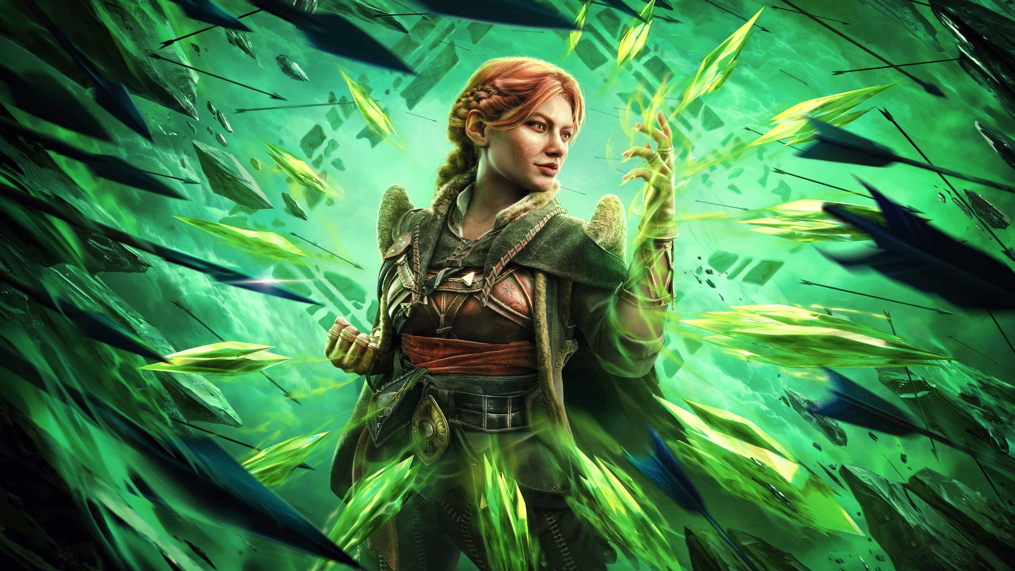 Lace Harding from Dragon Age: The Veilguard HD Wallpaper