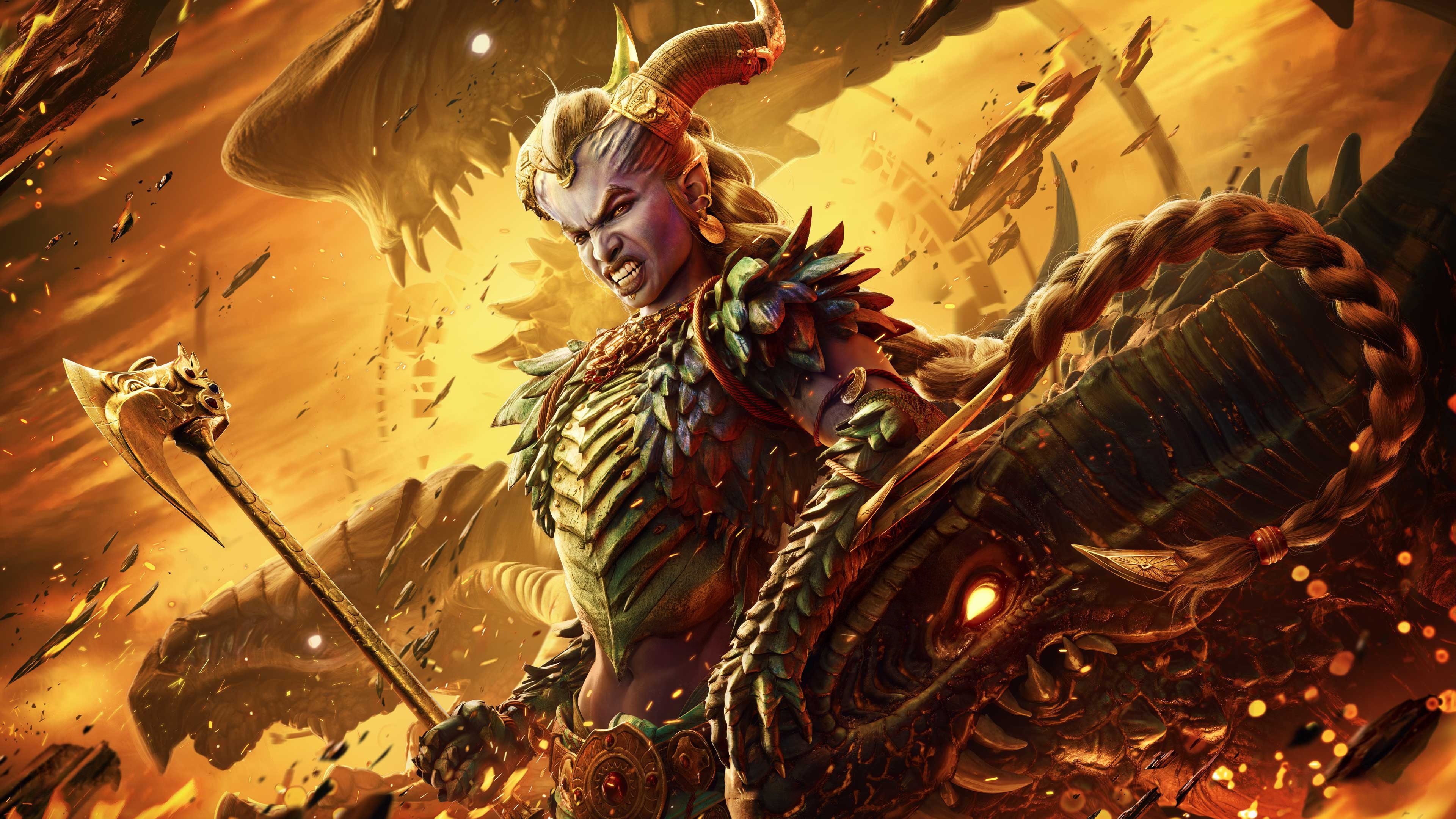 Taash Dragon Age The Veilguard HD Wallpaper