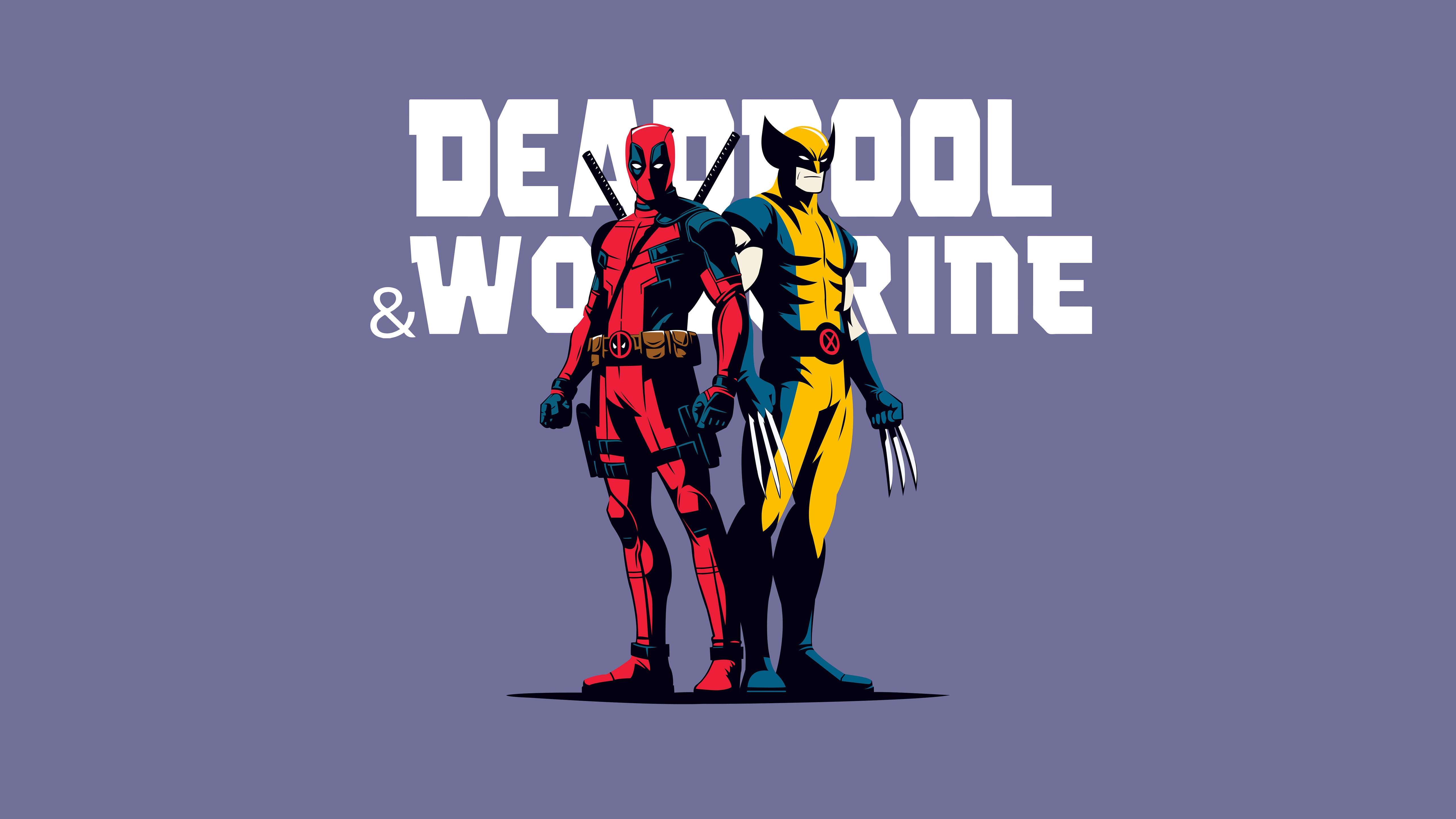 Deadpool and Wolverine HD Wallpaper