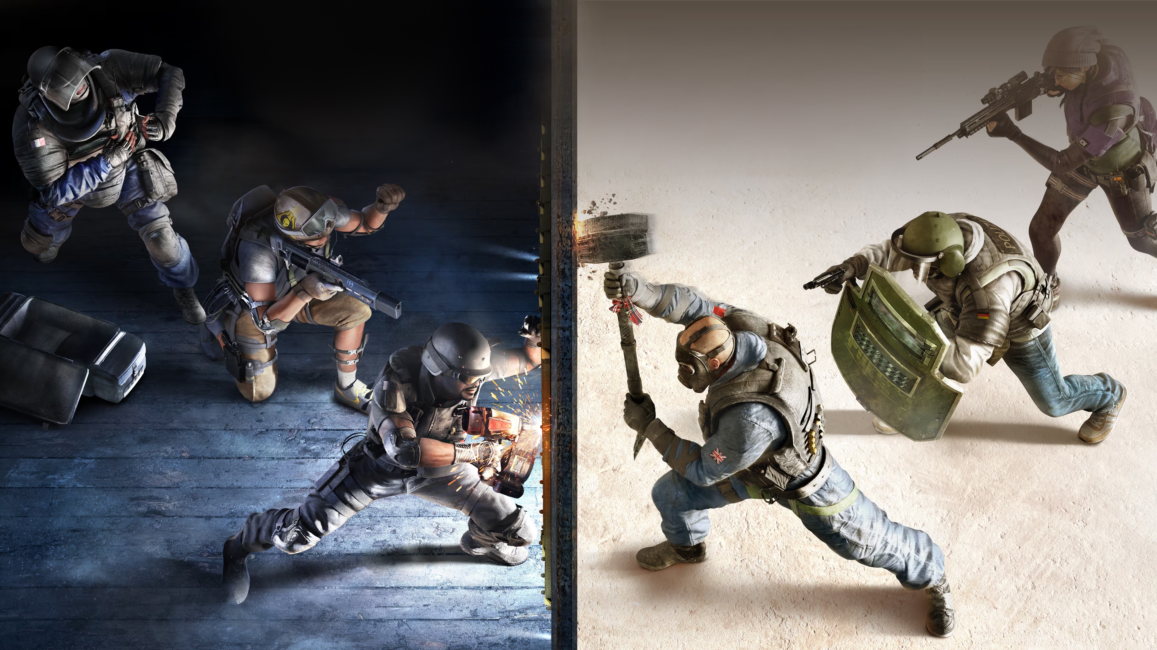 Tom Clancy's Rainbow Six Siege Operators HD Wallpaper