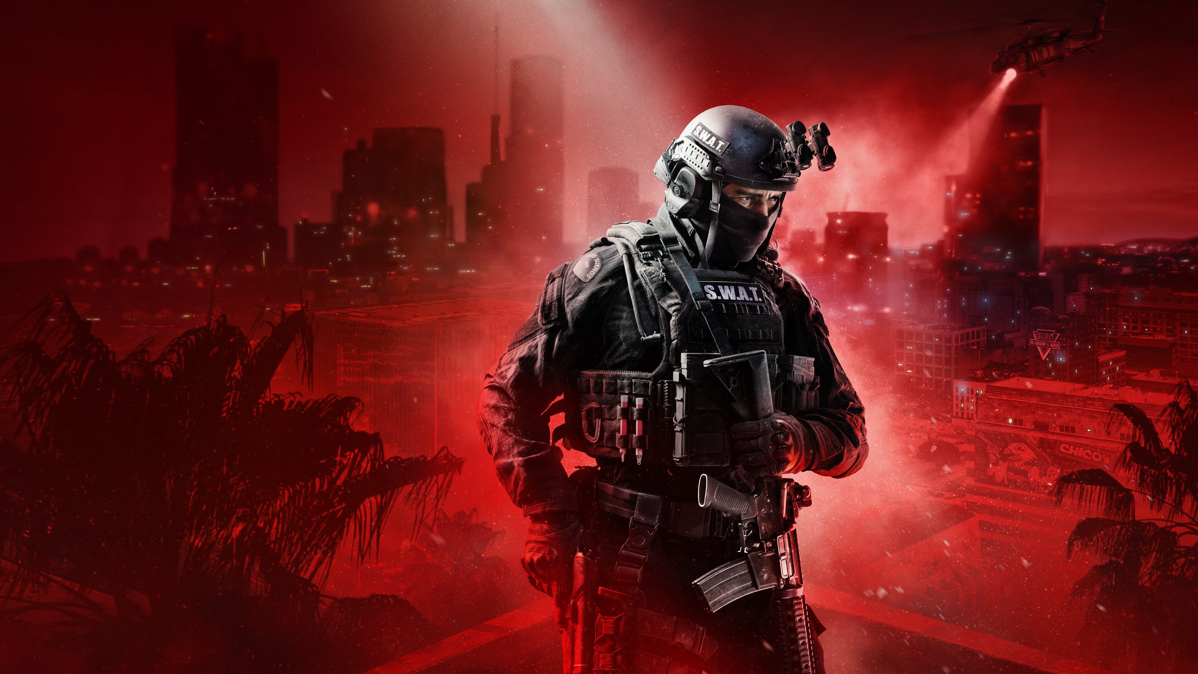Ready Or Not 2025 SWAT Officer in Cityscape HD Wallpaper