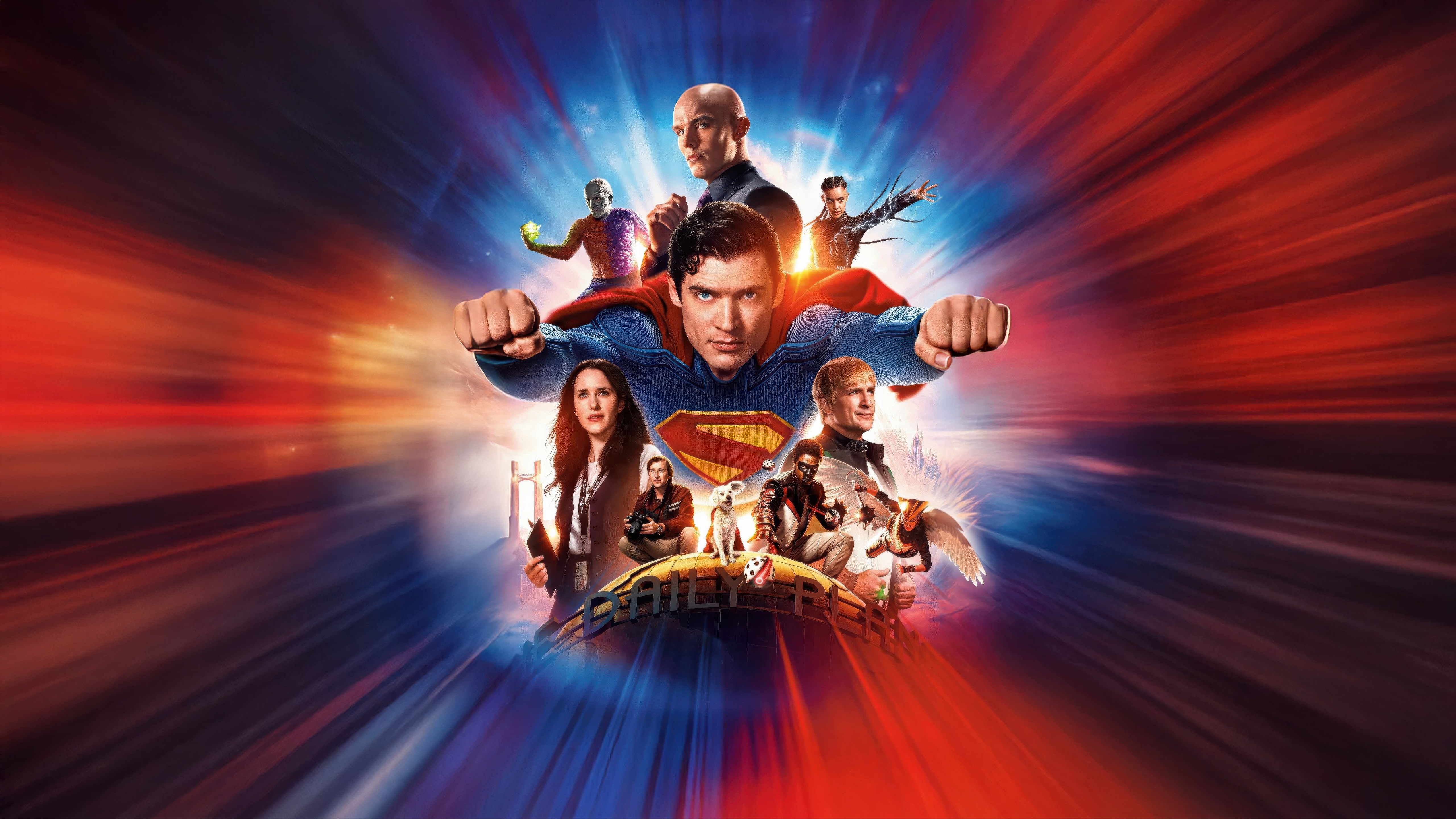 Superman and Justice League Characters HD Wallpaper