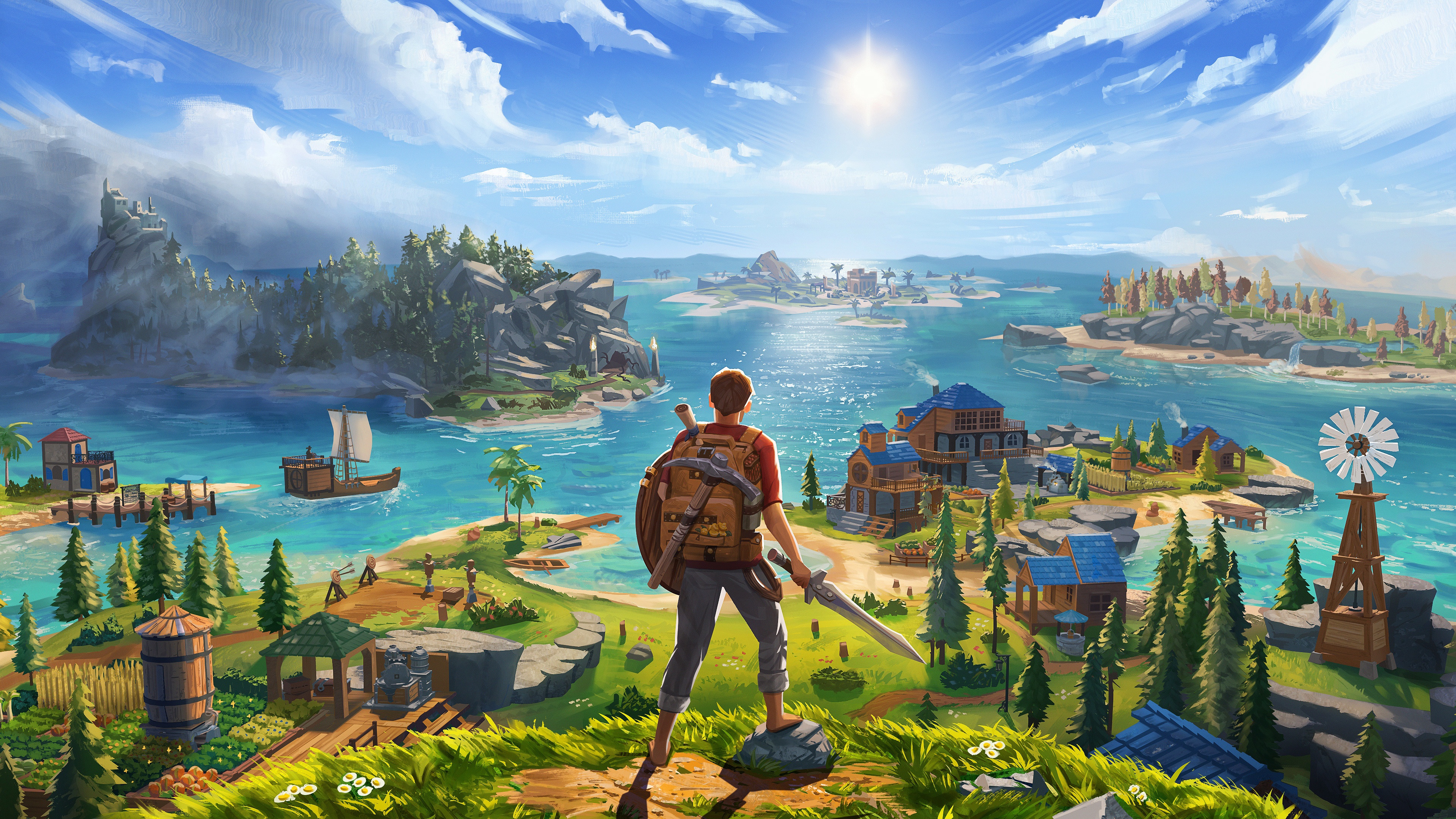 Lens Island 2025 Game HD Wallpaper