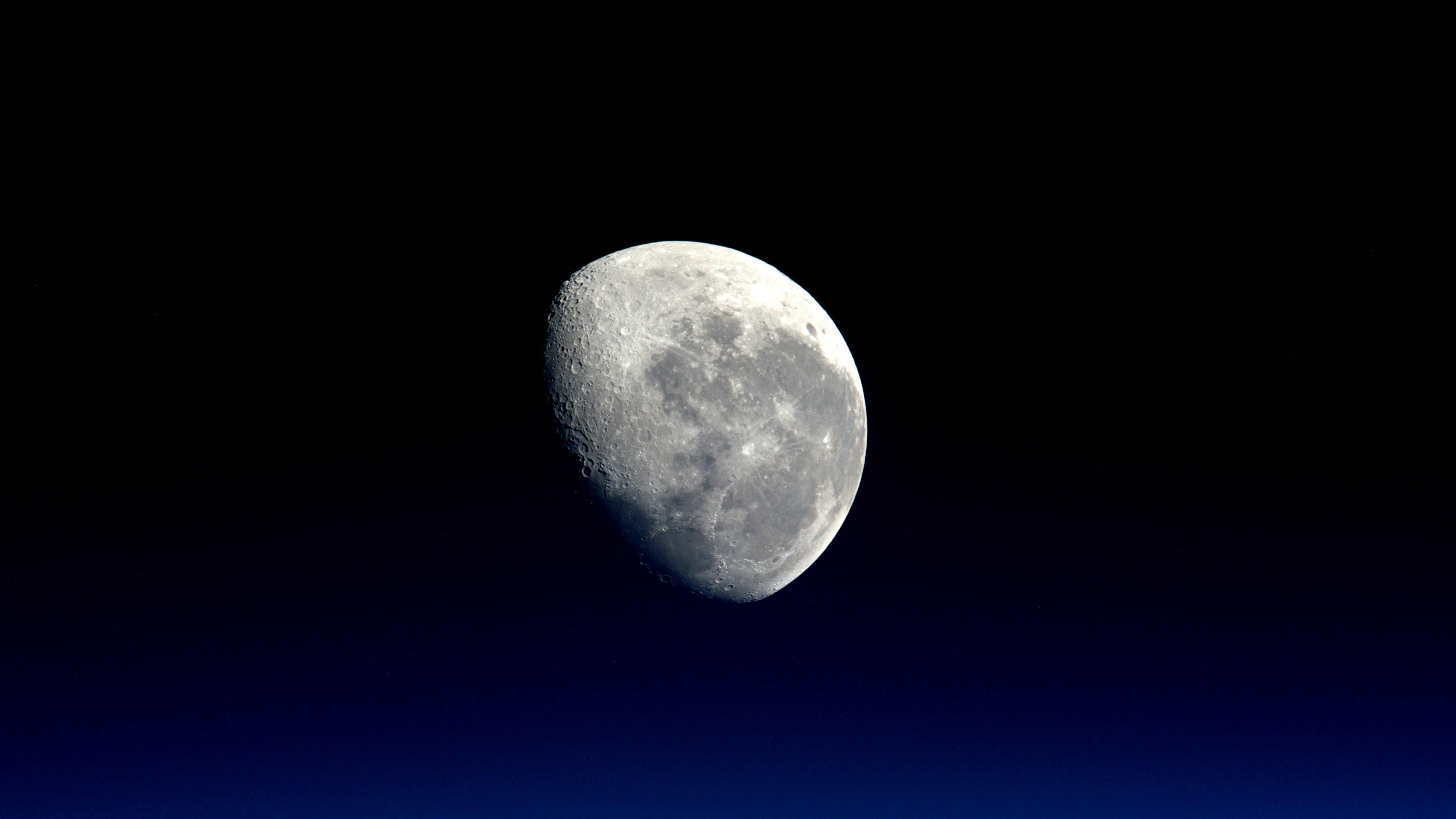 The Moon as seen from space HD Wallpaper