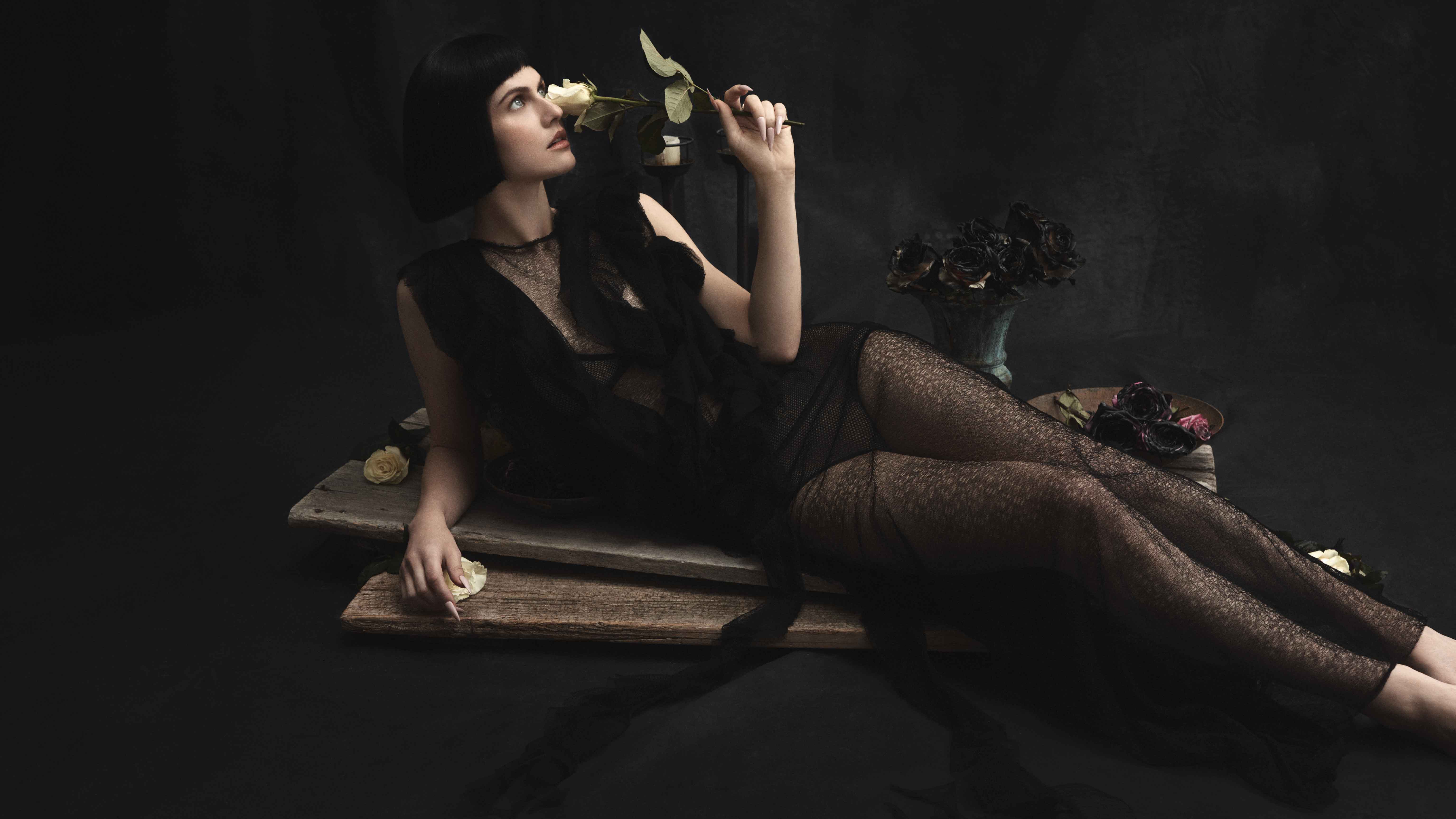 Alexandra Daddario Flaunt Magazine 2025 HD Wallpaper