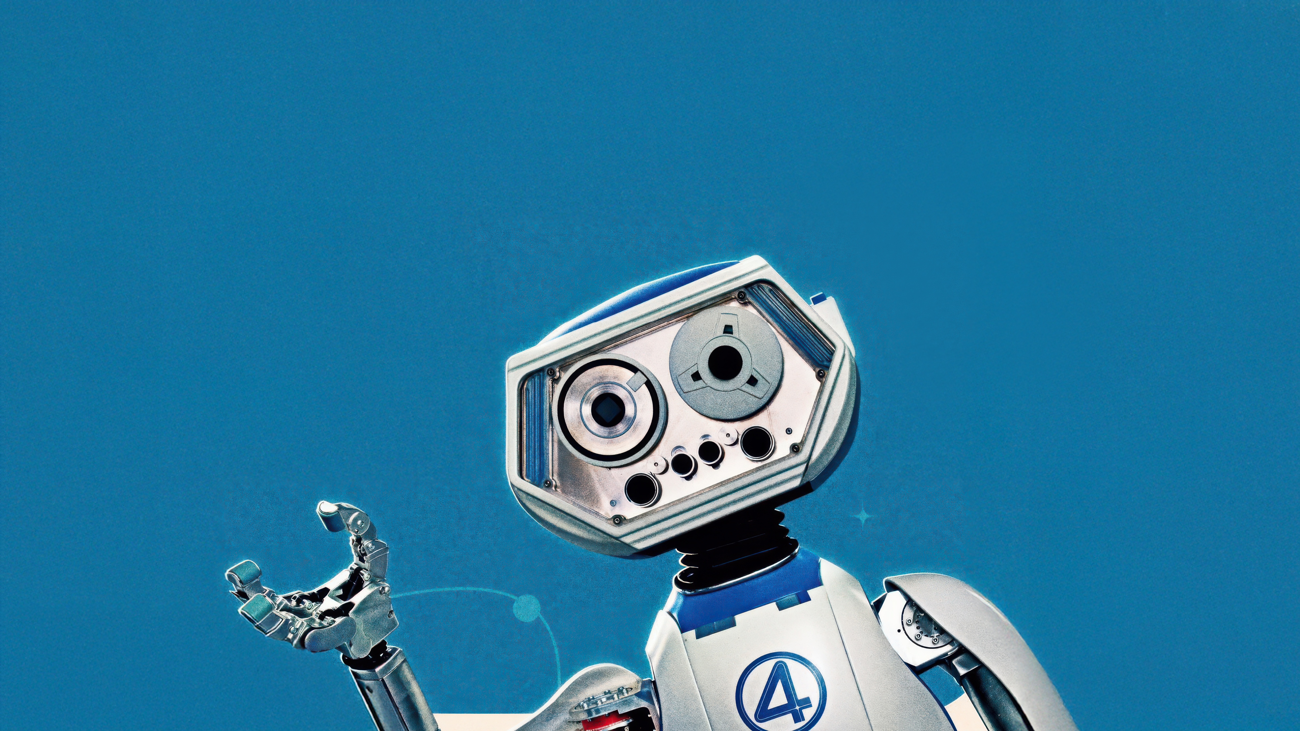 Herbie The Fantastic Four Robot HD Wallpaper
