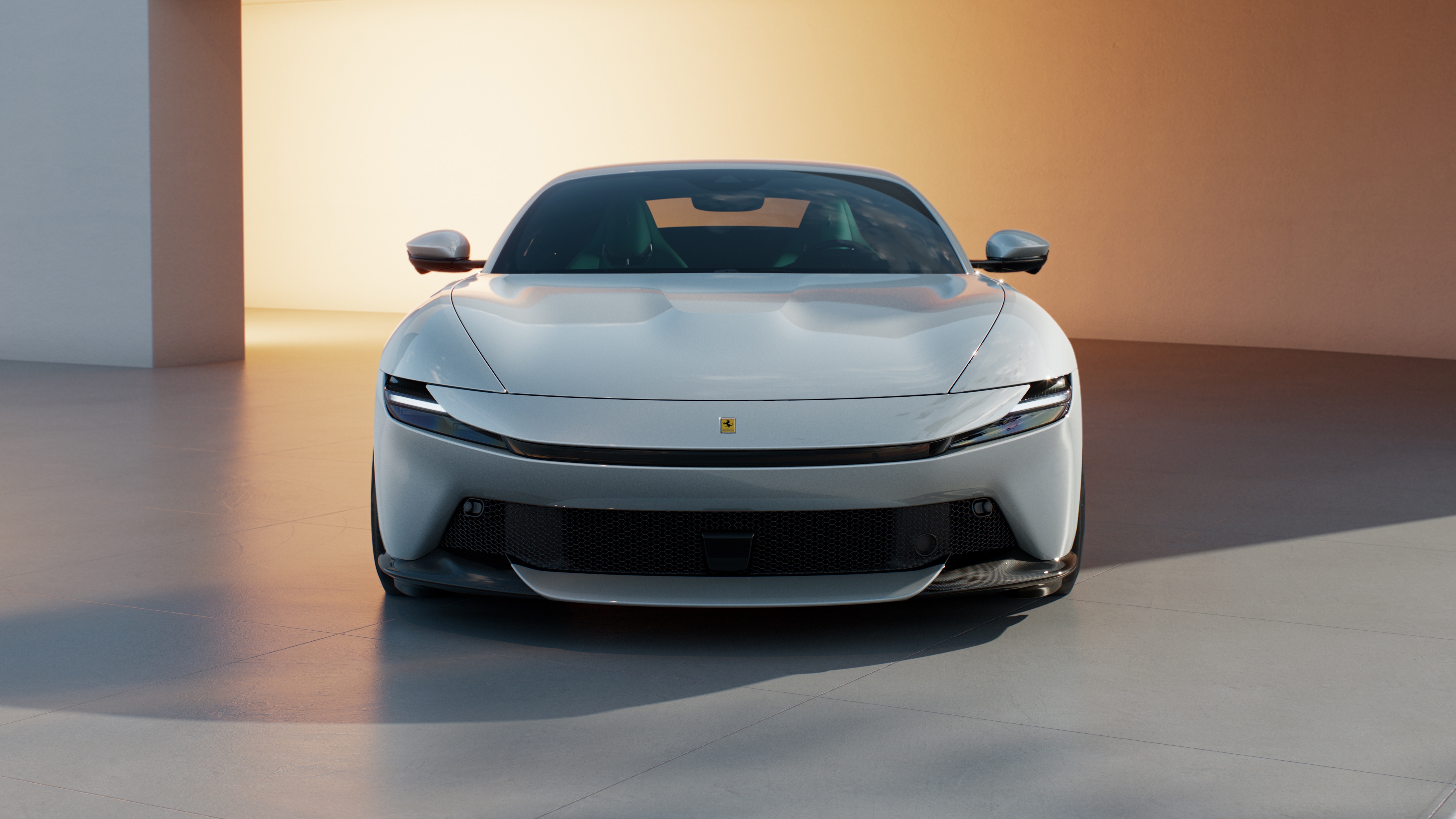 2026 Ferrari Amalfi Front View HD Wallpaper