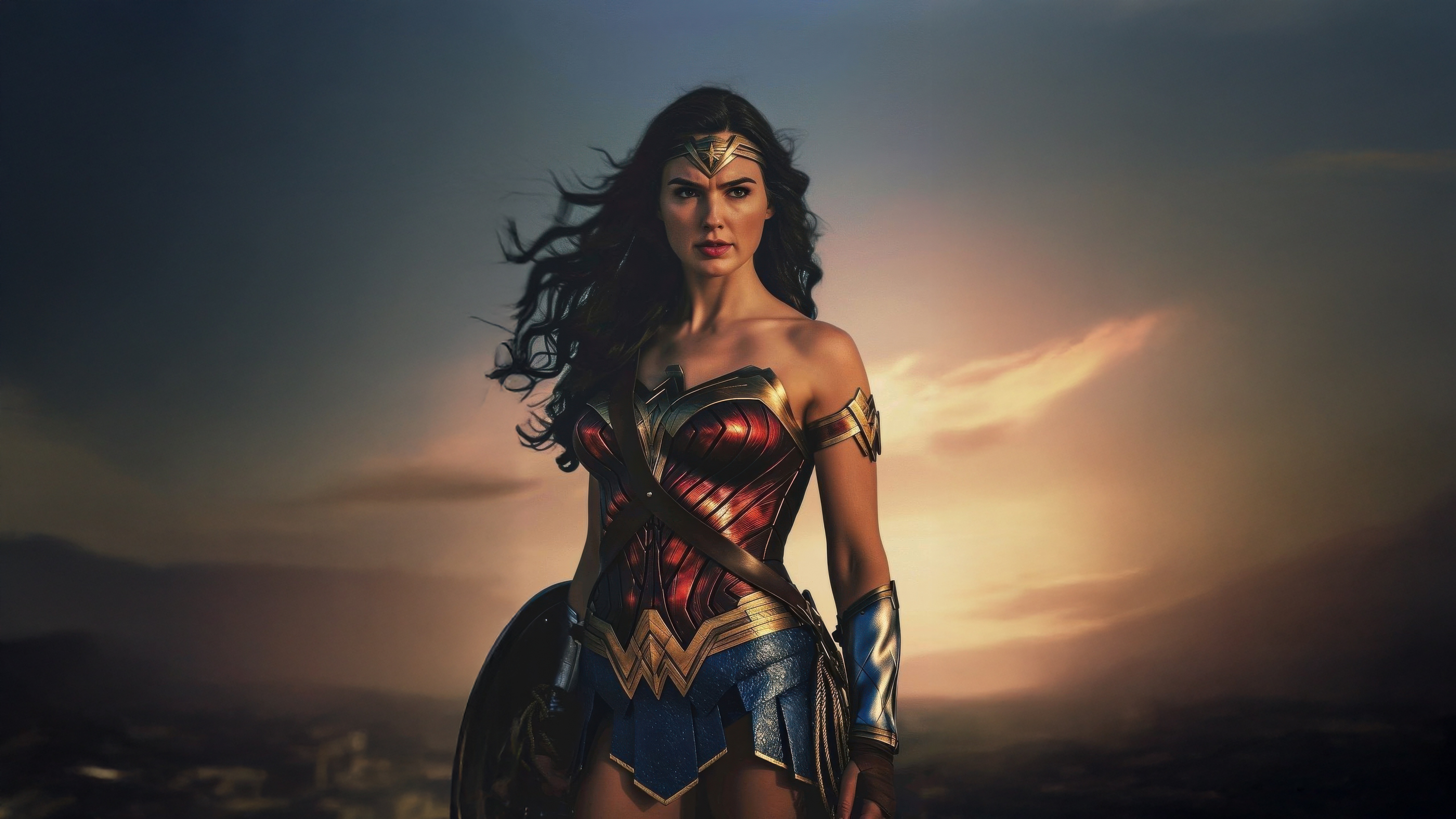 Wonder Woman Diana Of Themyscira HD Wallpaper