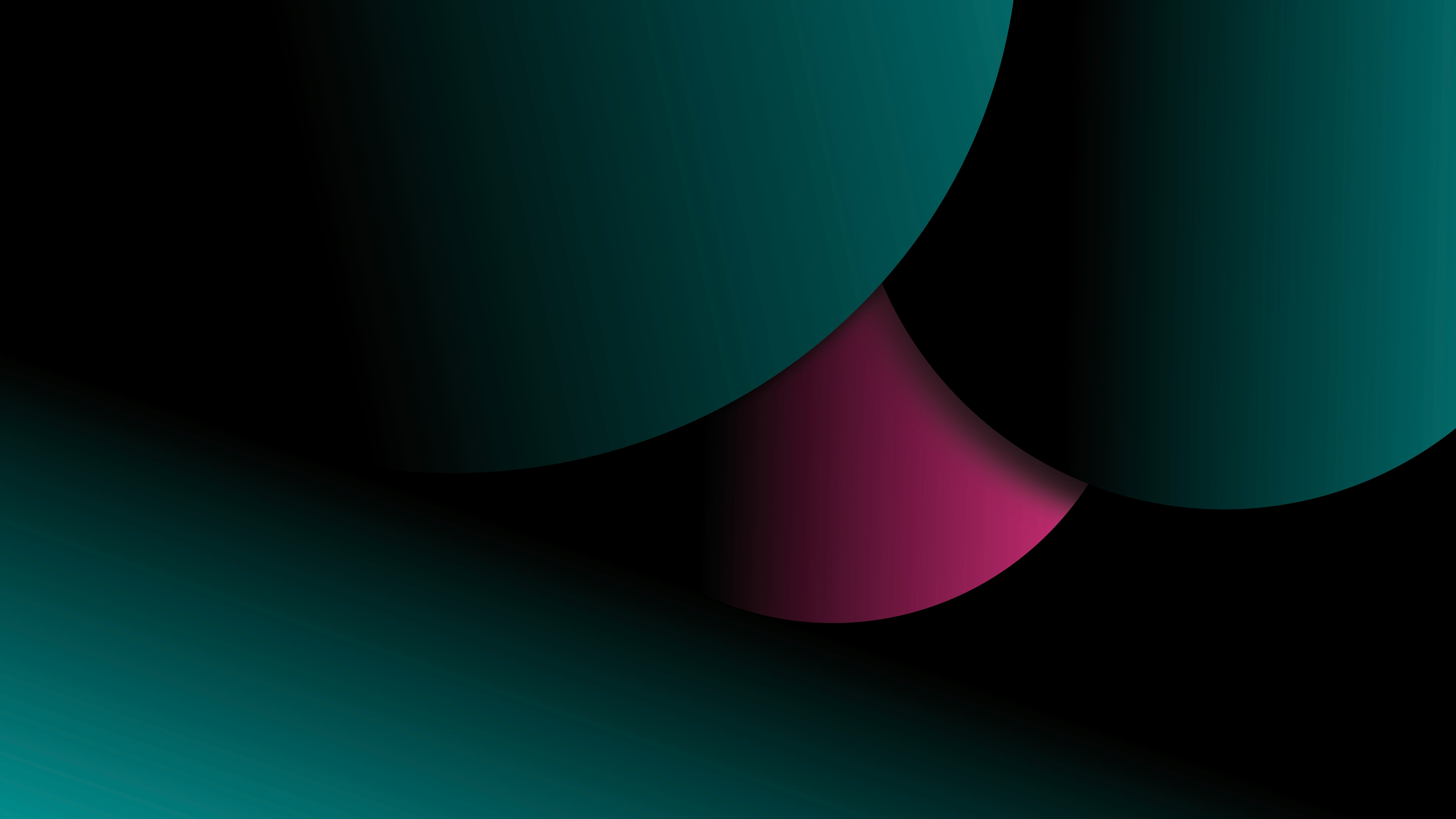 Maroon Curved Shape Abstract HD Wallpaper