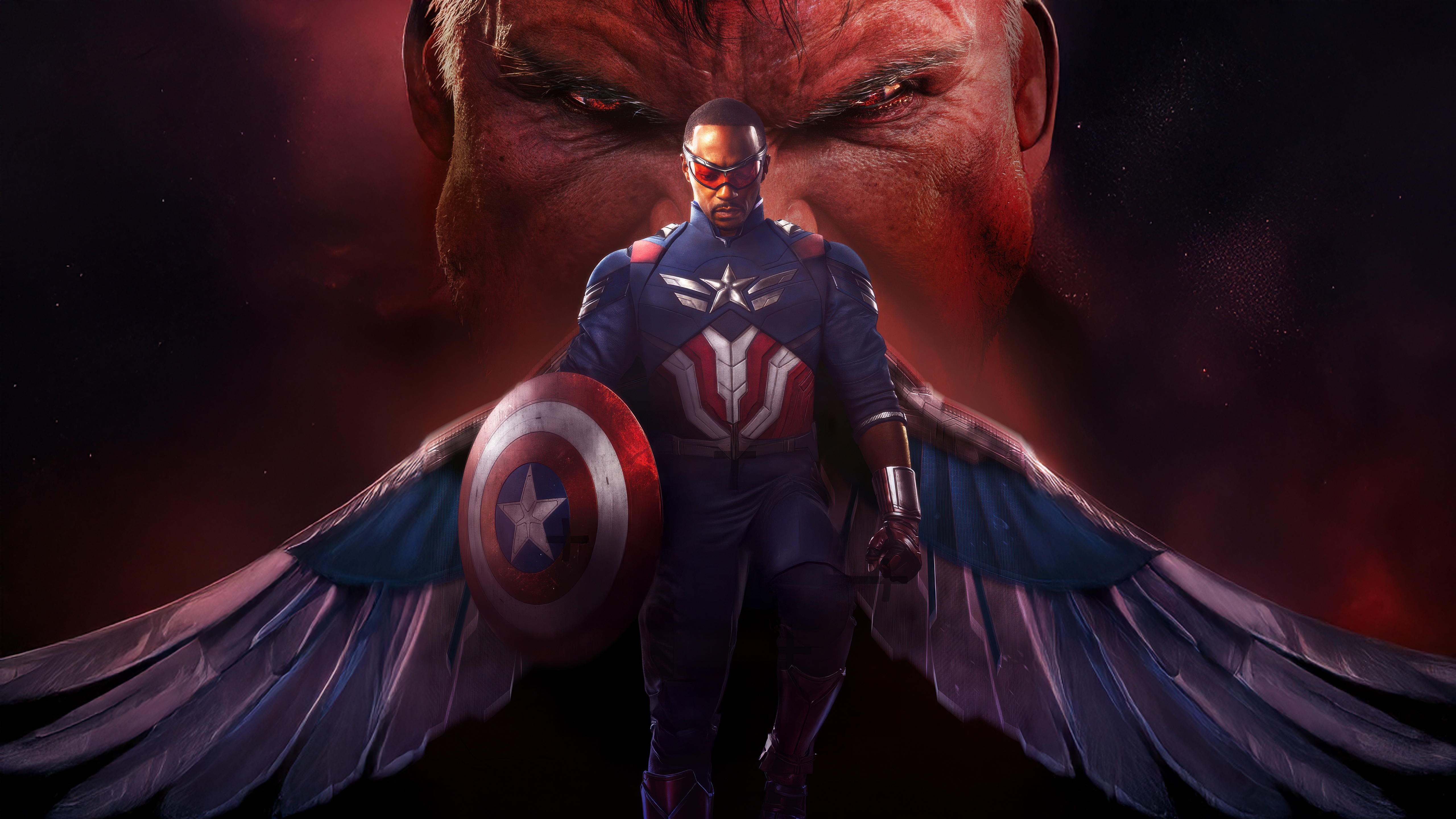 Captain America Brave New World HD Wallpaper