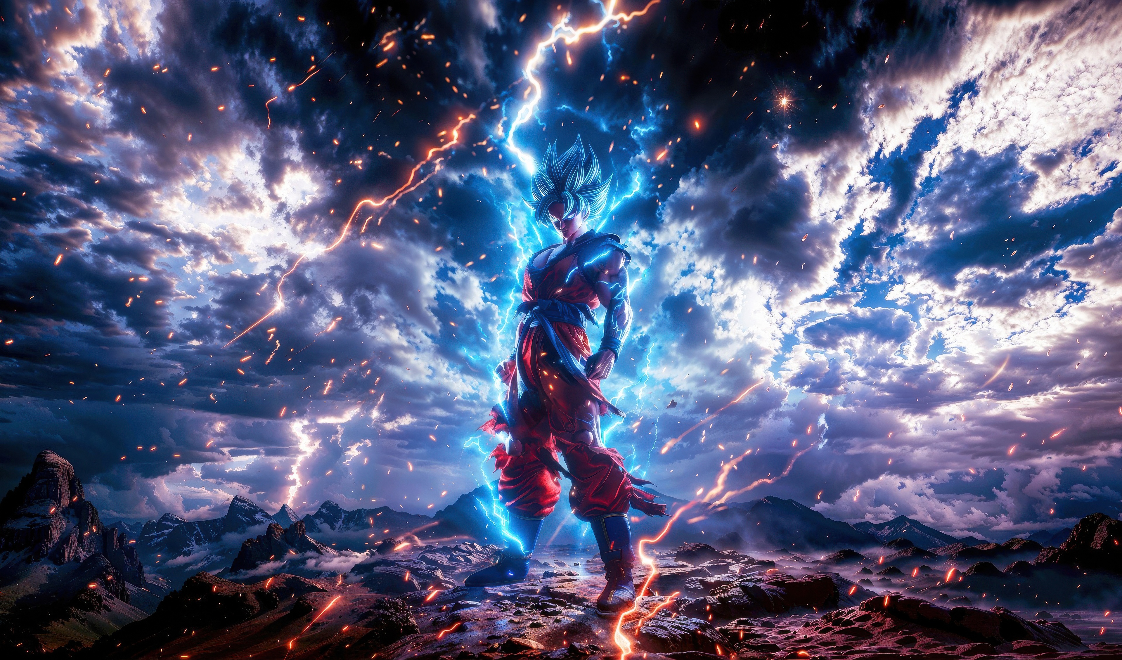 Goku The Spirit Of Earth Defender HD Wallpaper