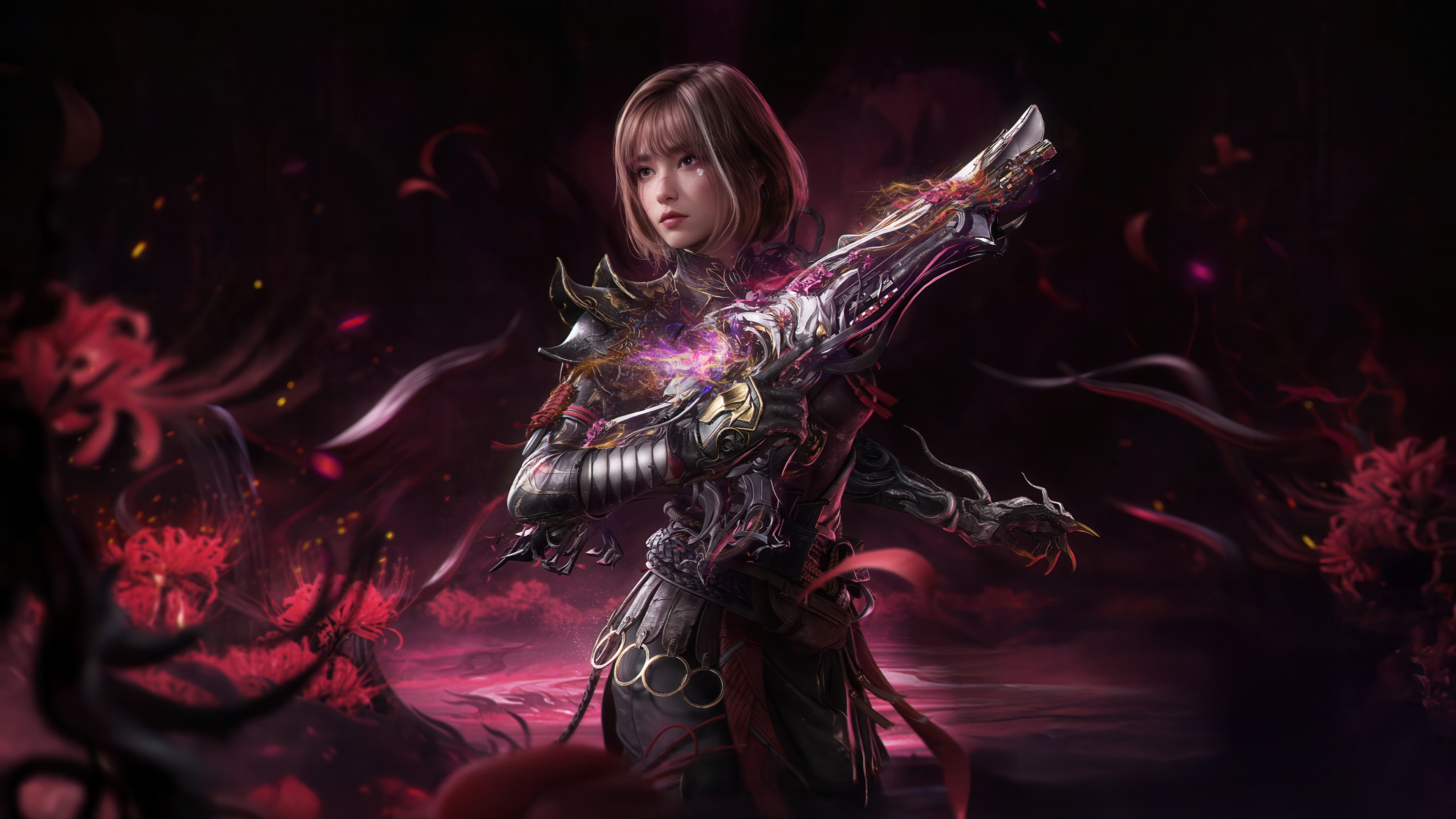 Call Of Duty Mobile Poisoned Petals HD Wallpaper