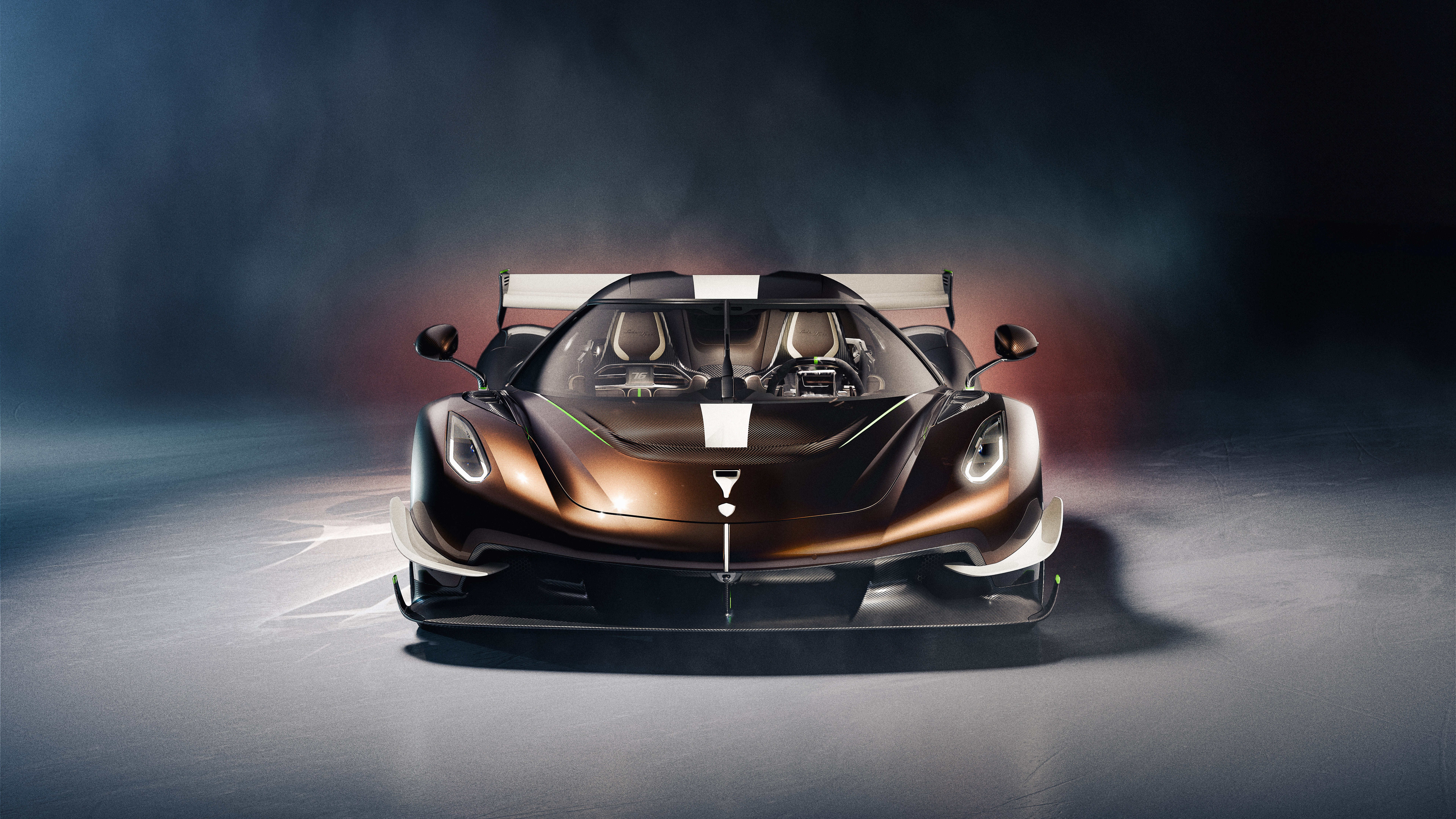 Koenigsegg Jesko Absolut 2025 Front View HD Wallpaper