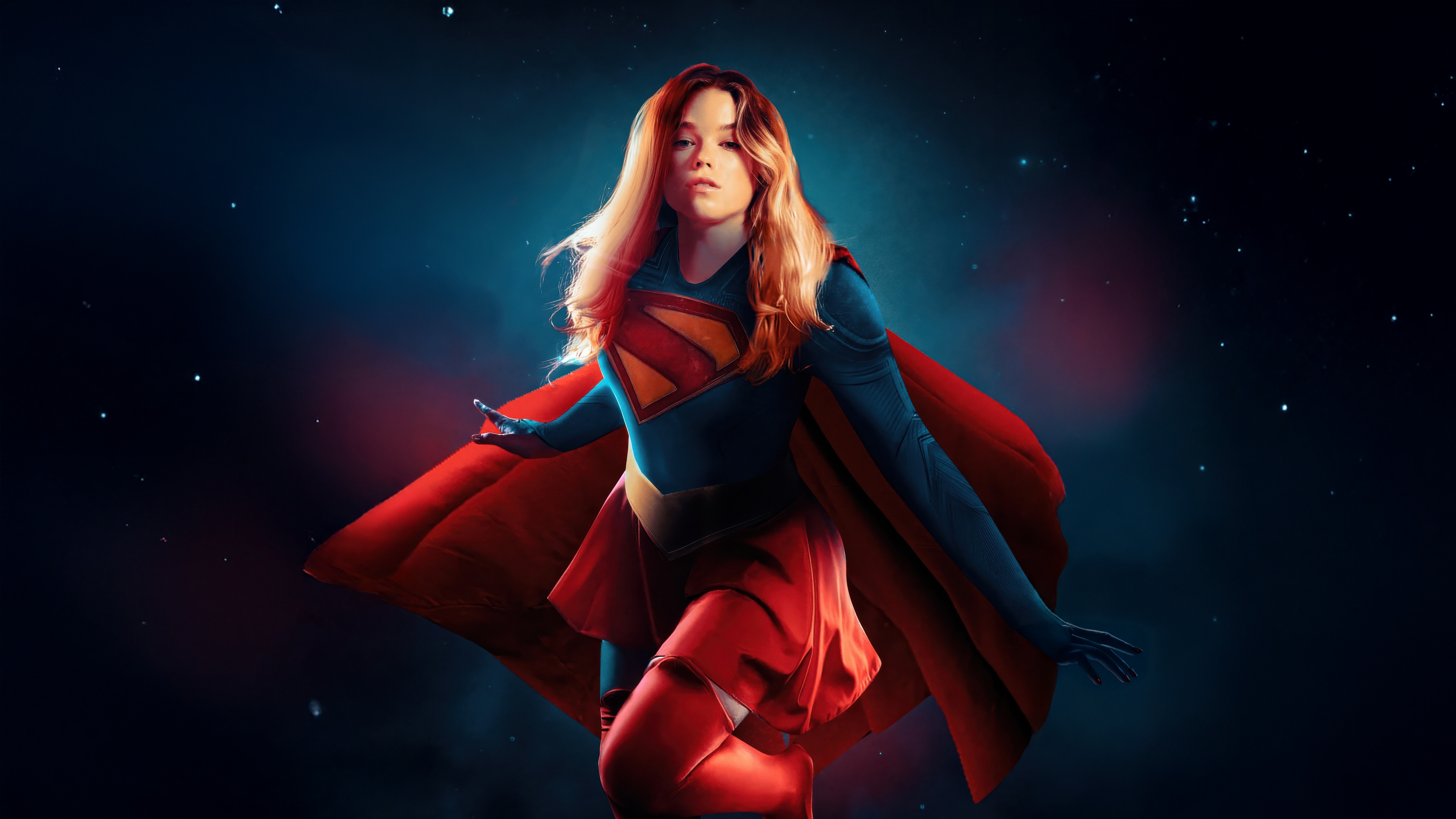 Milly Alcock as Supergirl HD Wallpaper