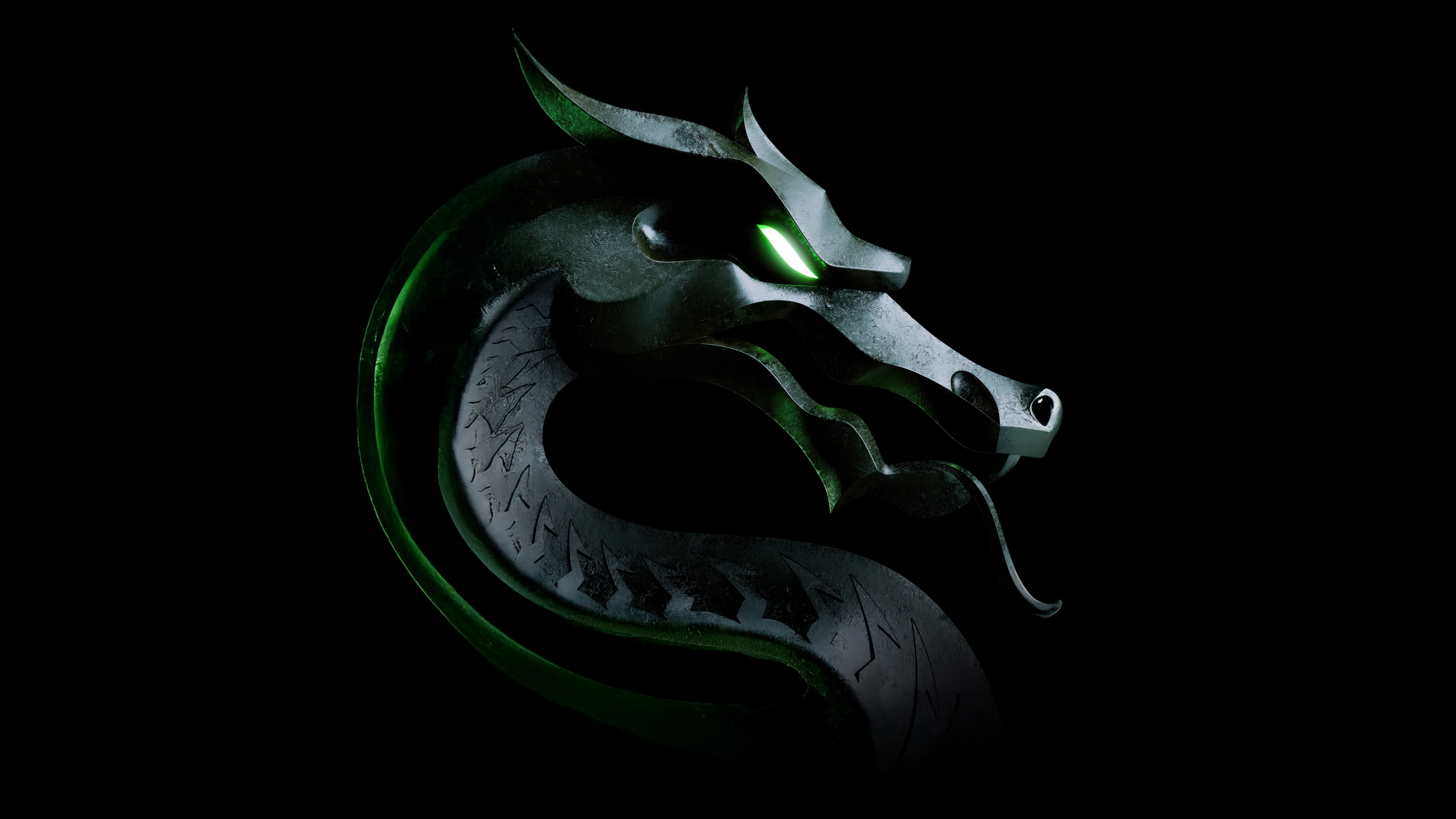 Mortal Kombat Dragon Logo HD Wallpaper