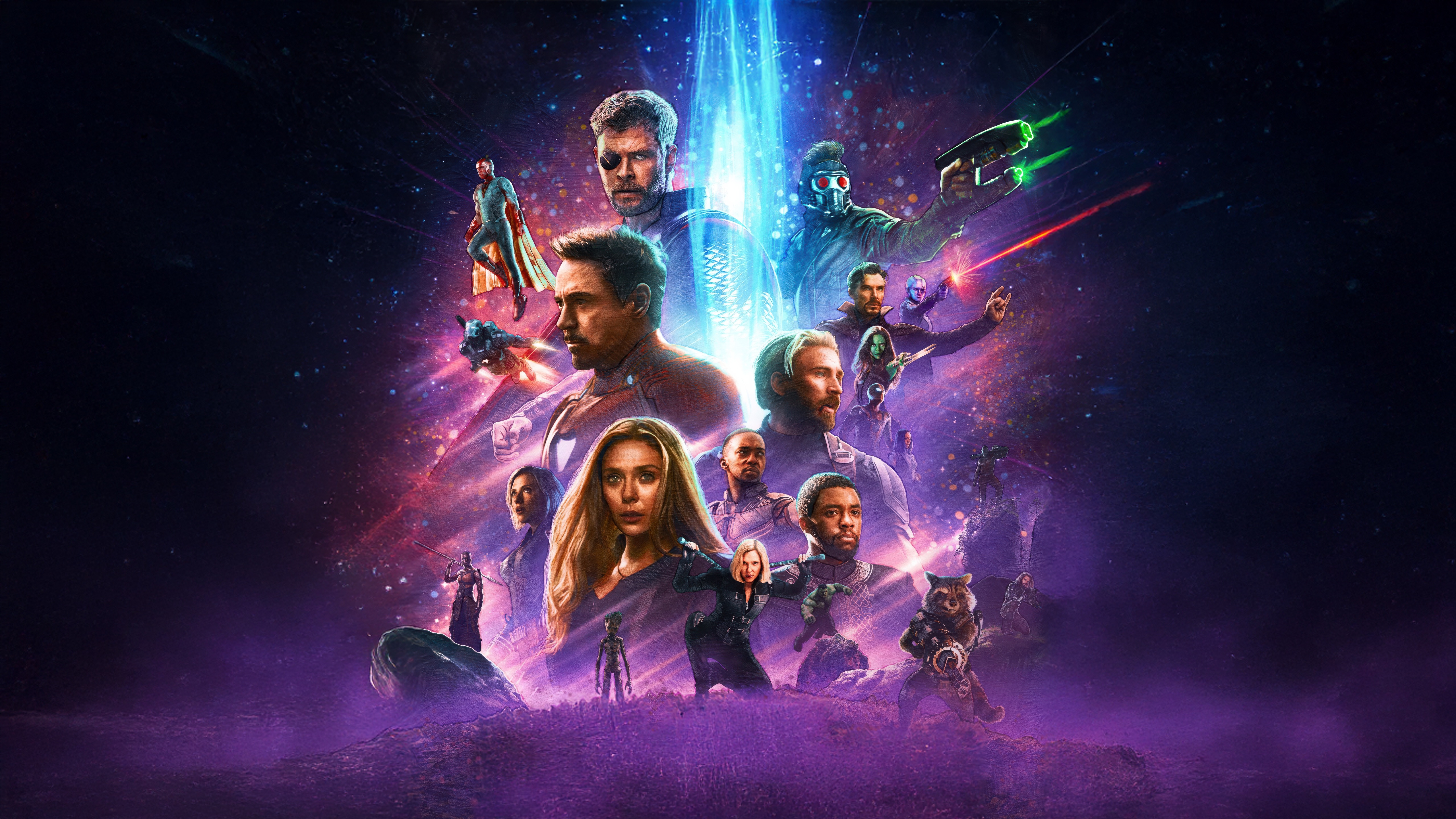 Avengers Infinity War Poster HD Wallpaper