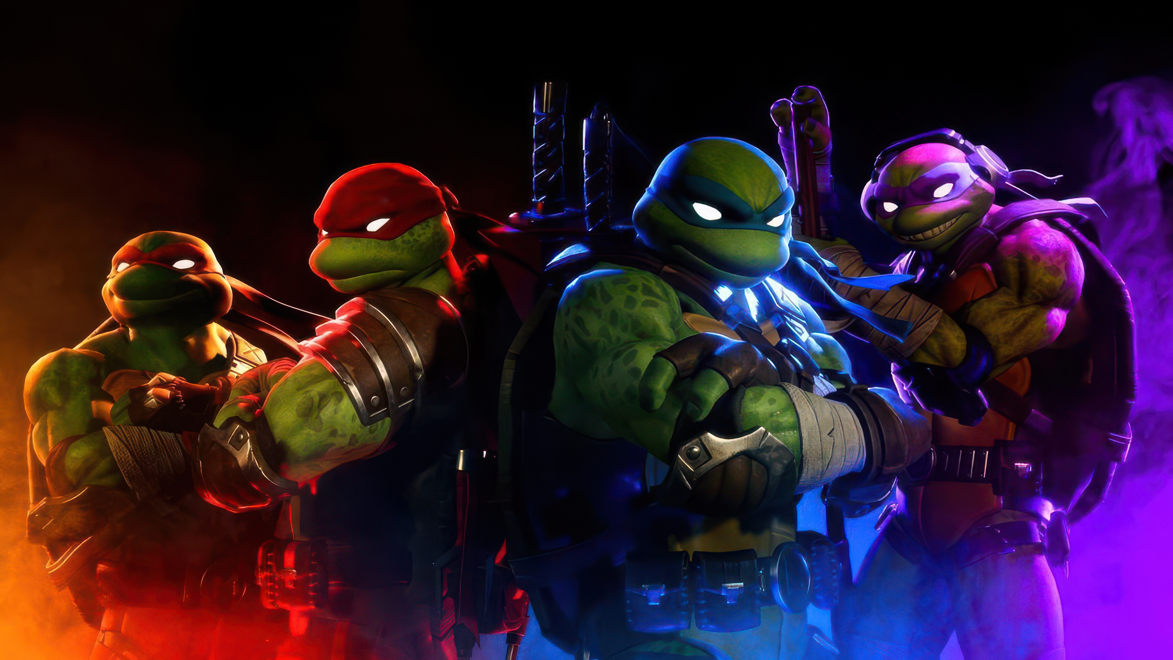 Rise of the Teenage Mutant Ninja Turtles HD Wallpaper