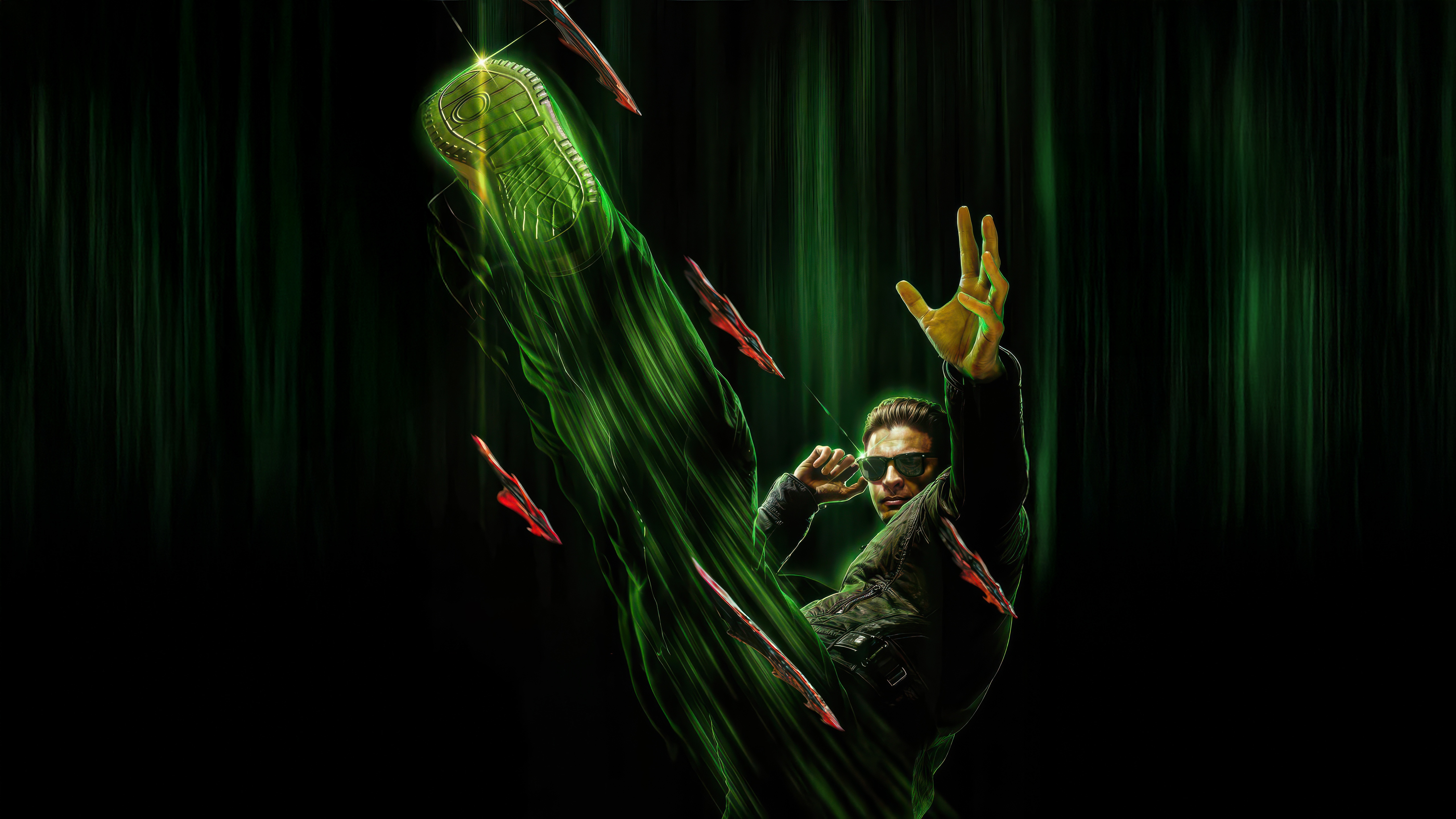Johnny Cage in Mortal Kombat 2 HD Wallpaper