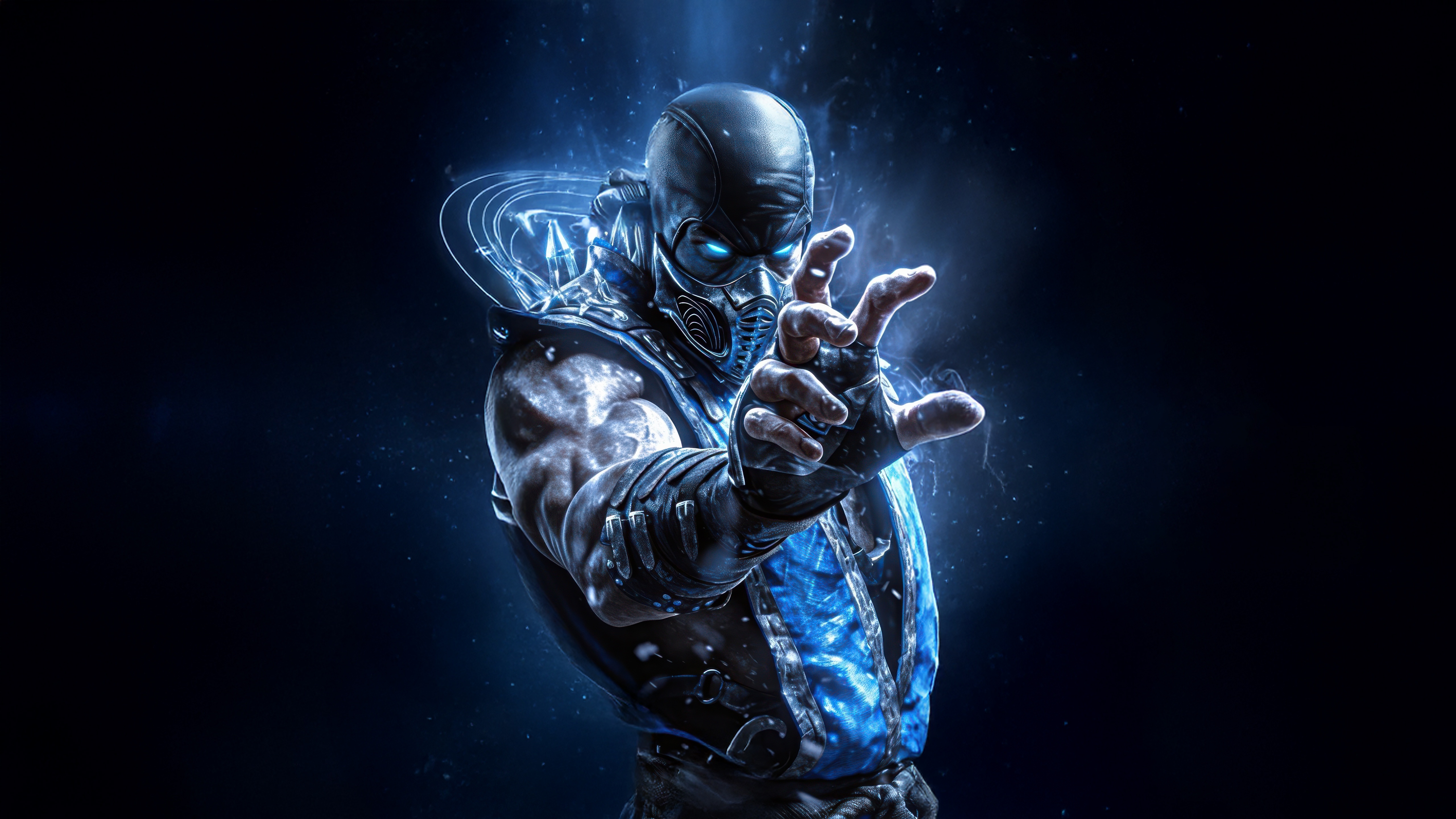 Sub Zero Icebound Warrior HD Wallpaper